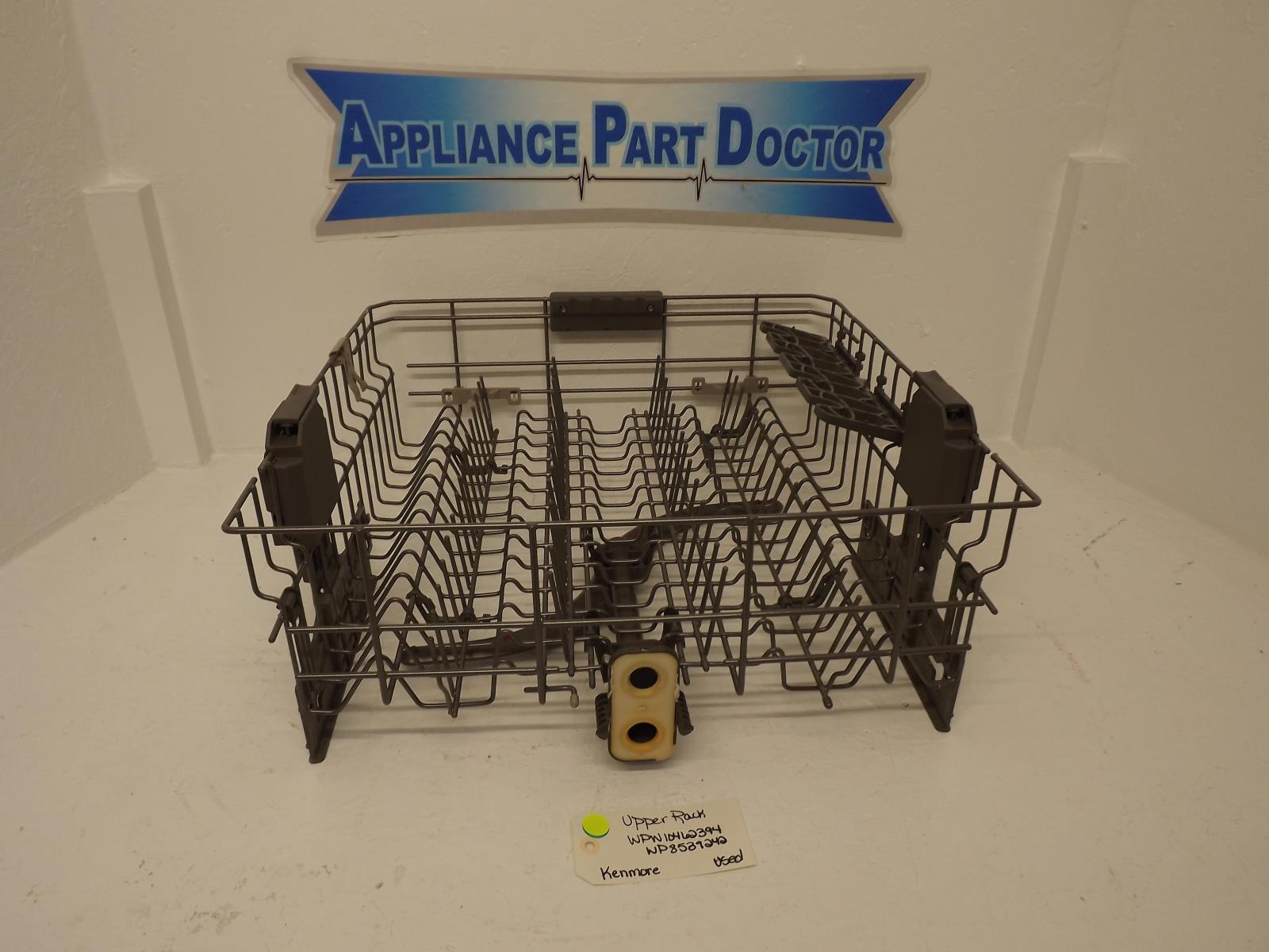 Kenmore Dishwasher WPW10462394 WP8539242 Upper Rack Used