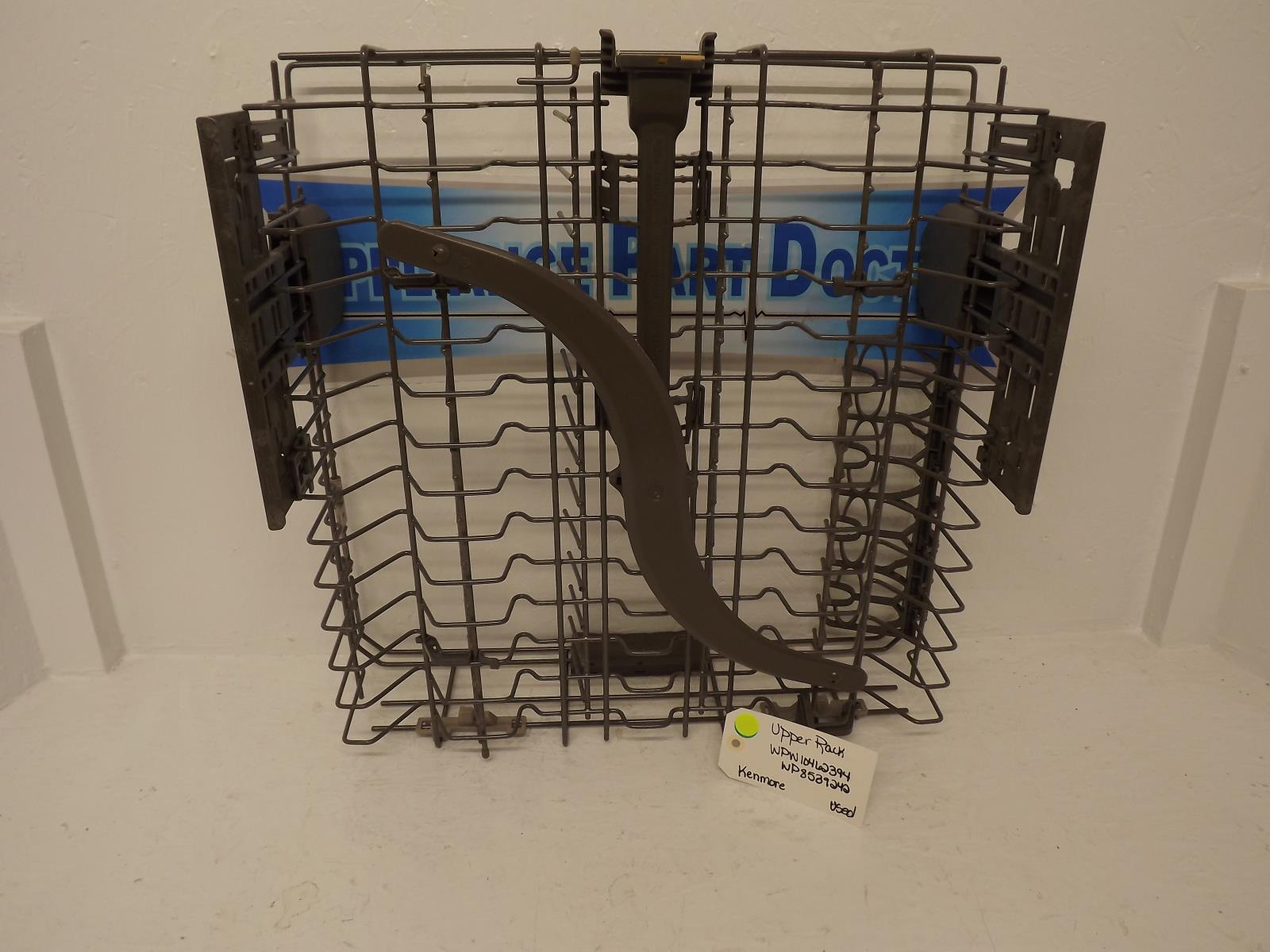 Kenmore Dishwasher WPW10462394 WP8539242 Upper Rack Used