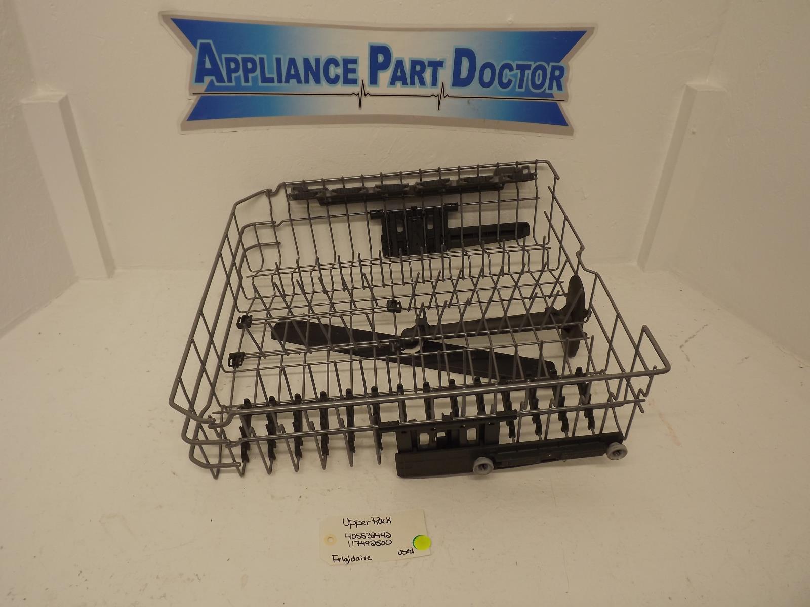Frigidaire Dishwasher 405538442 117492500 Upper Rack Used