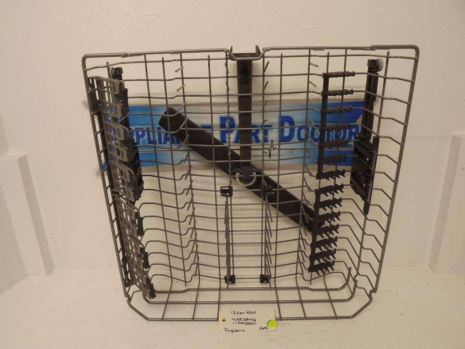 Frigidaire Dishwasher 405538442 117492500 Upper Rack Used