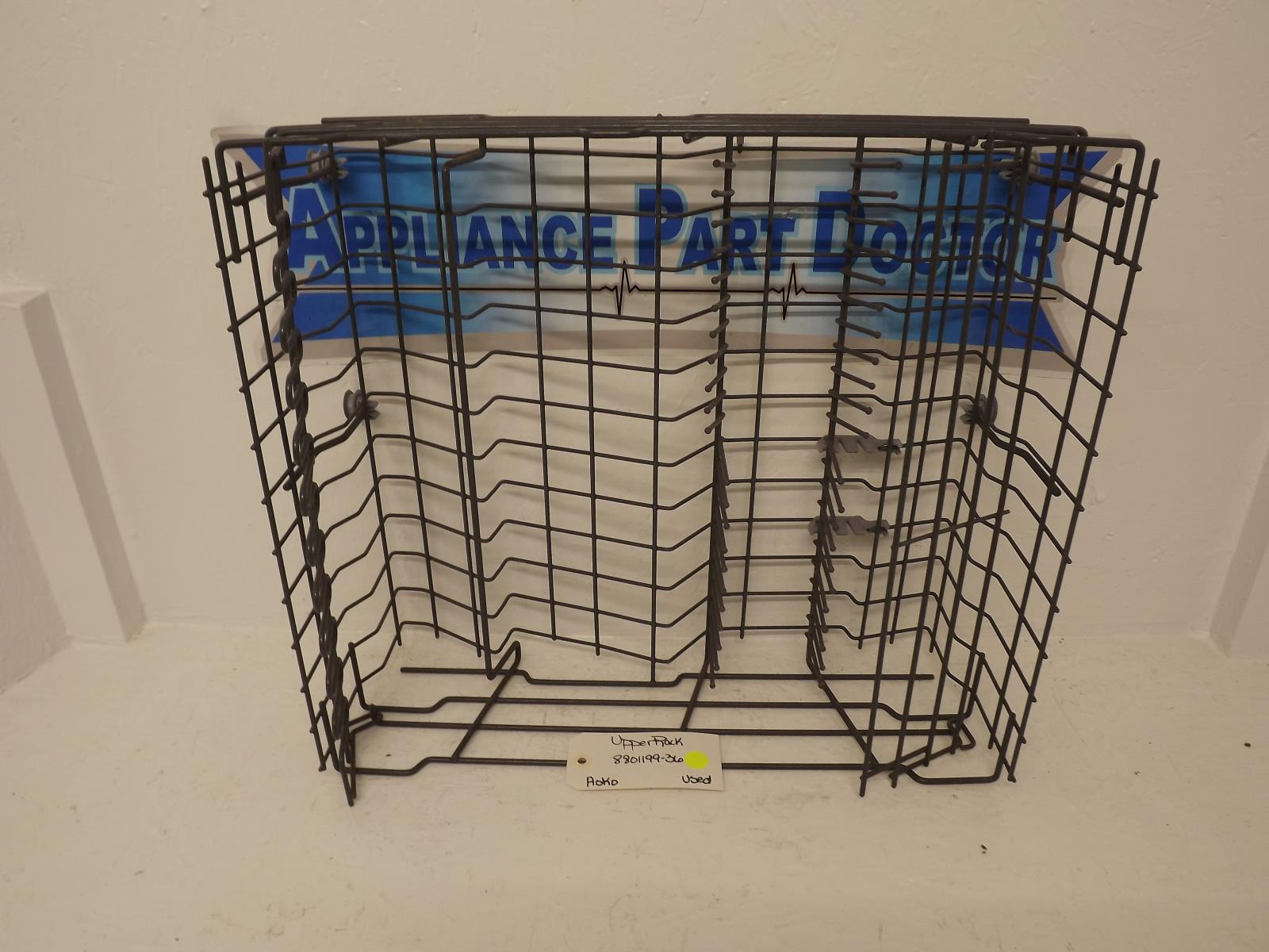 Asko Dishwasher 8801199-36 Upper Rack Used
