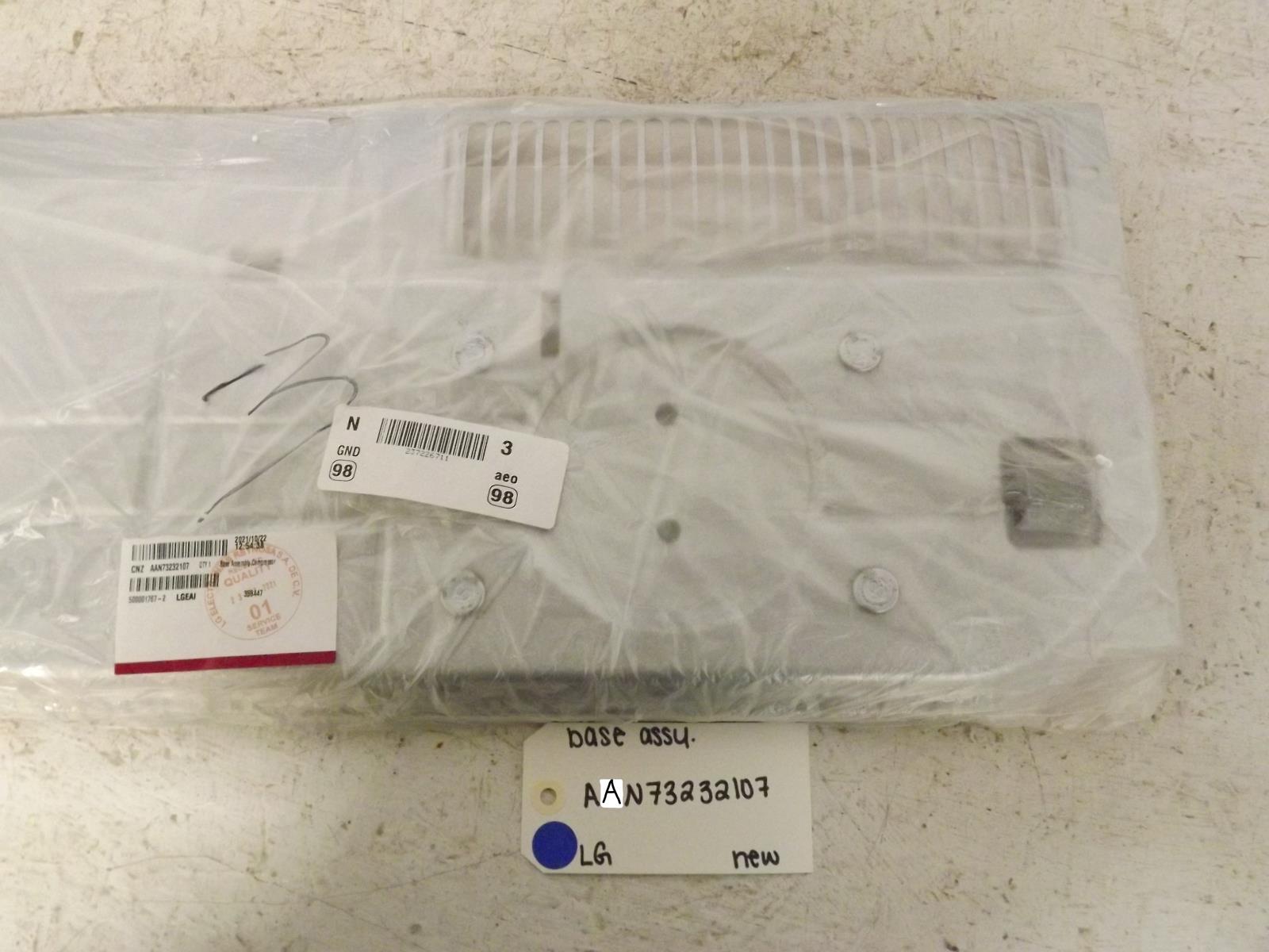 LG Refrigerator AAN73232107 Base Assembly New