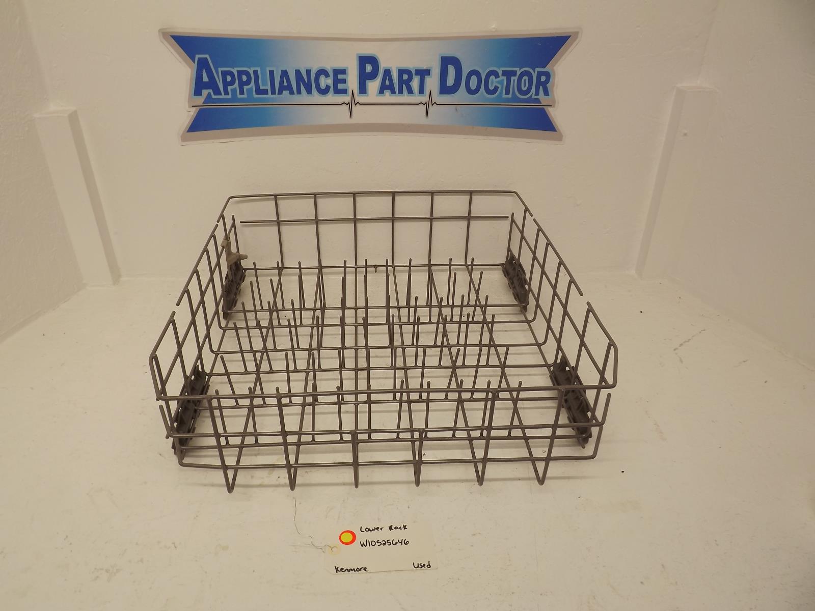 Kenmore Dishwasher W10525646 Lower Rack Used