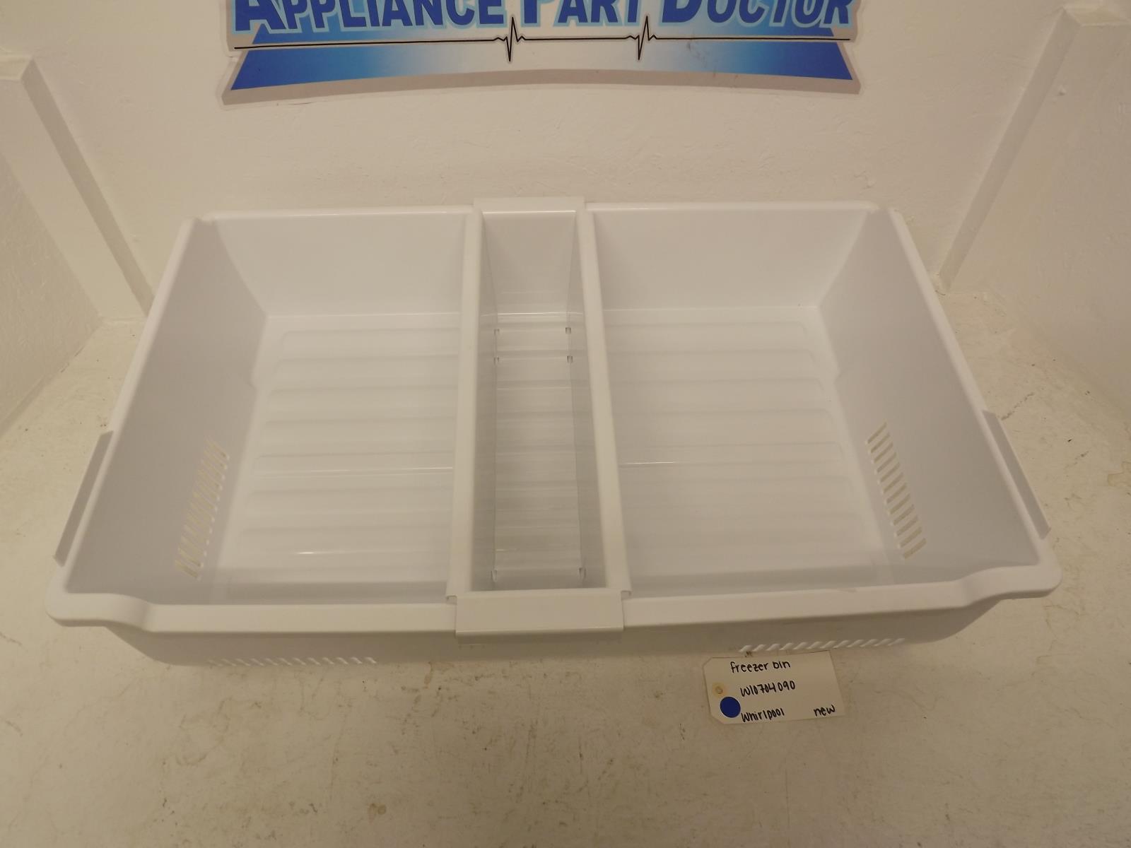 Whirlpool Refrigerator W10704090 Freezer Bin New