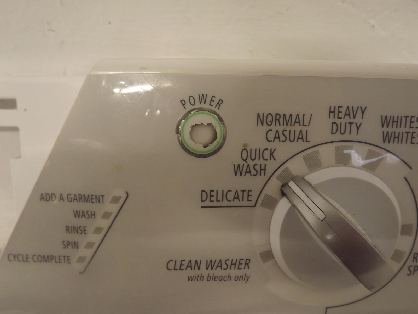 Whirlpool Washer WPW10099593 WP8571903 Control Panel Assy Used