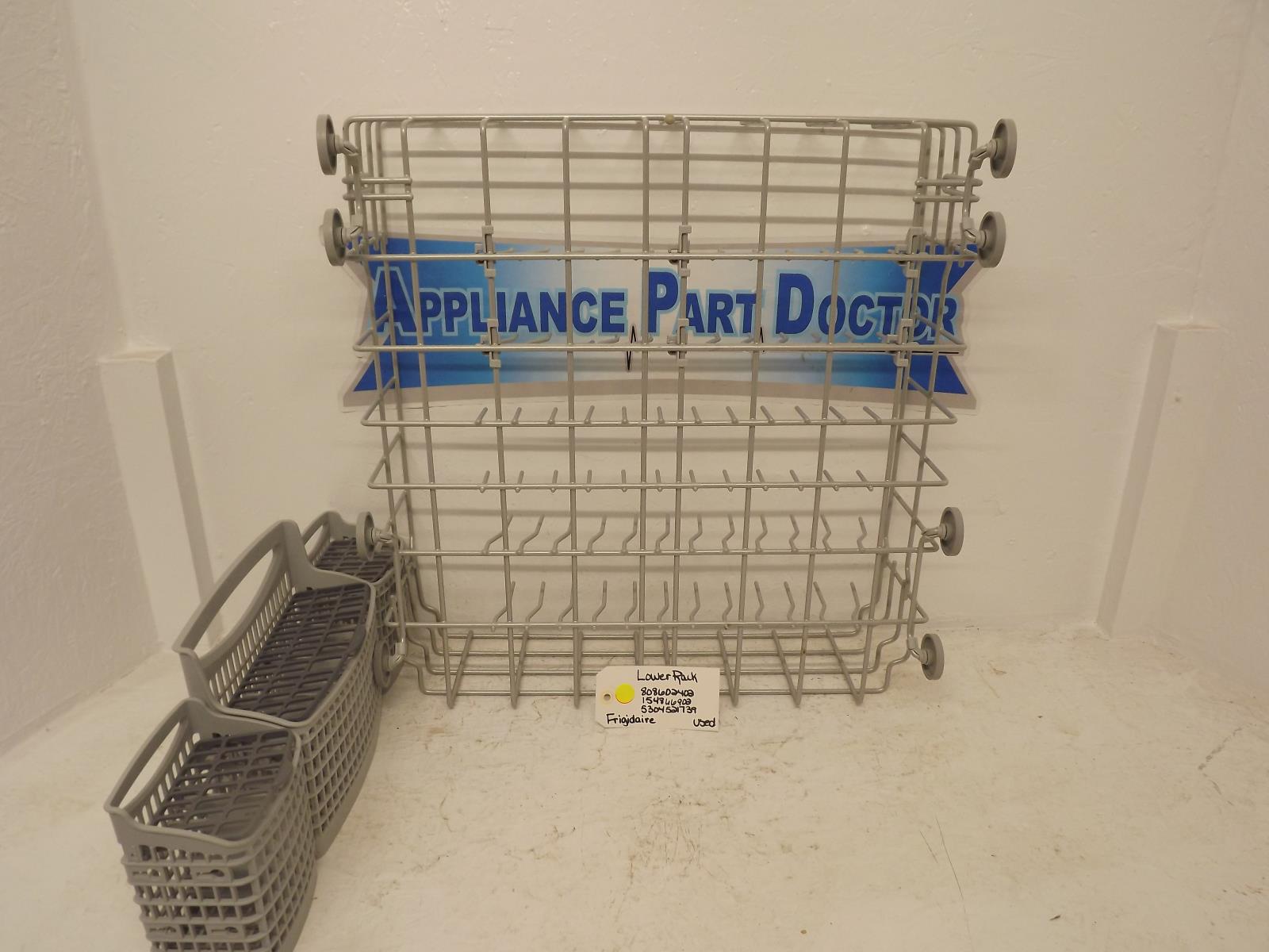 Frigidaire Dishwasher 808602402 154866902 5304521739  Lower Rack Used