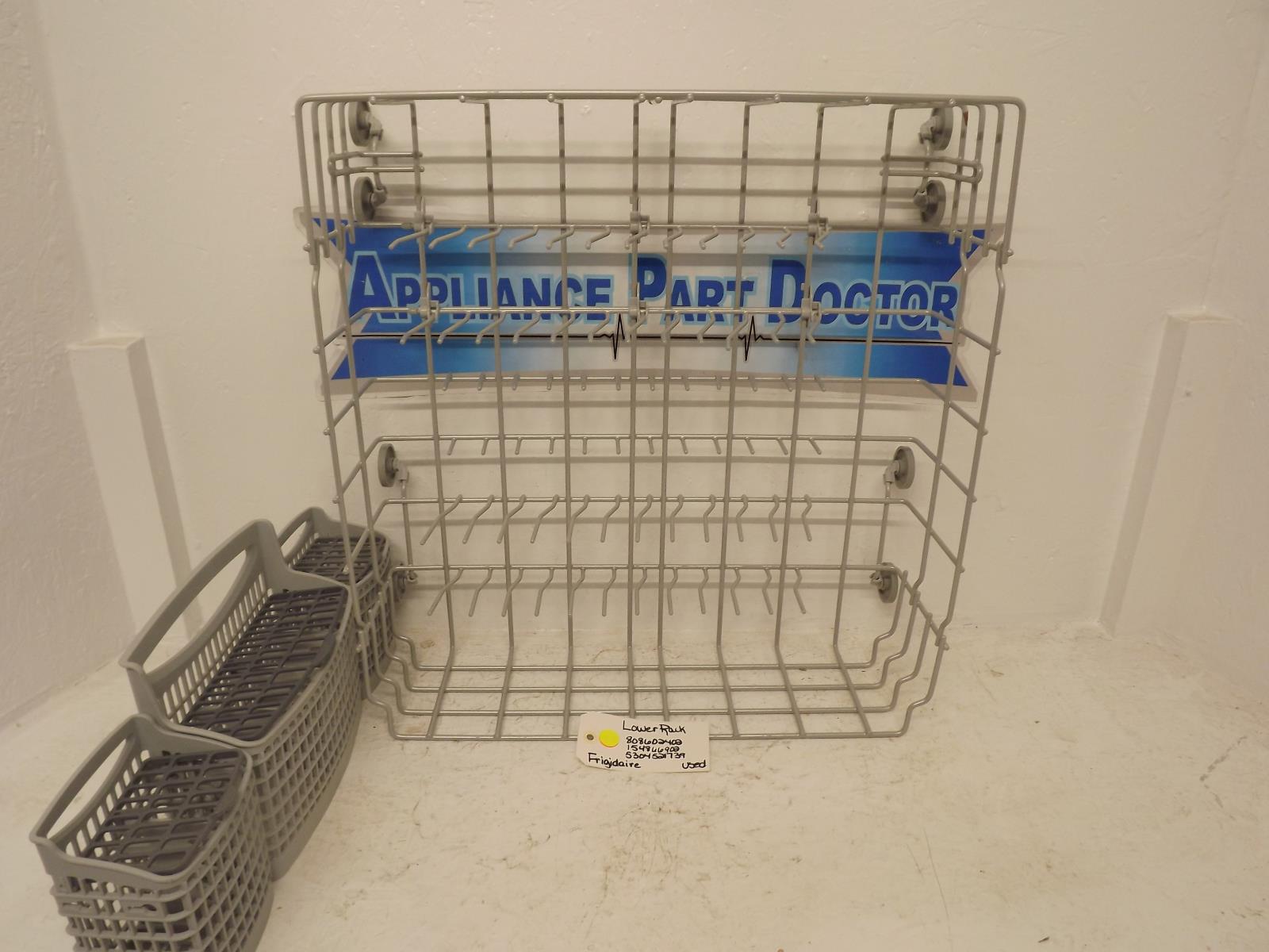 Frigidaire Dishwasher 808602402 154866902 5304521739  Lower Rack Used