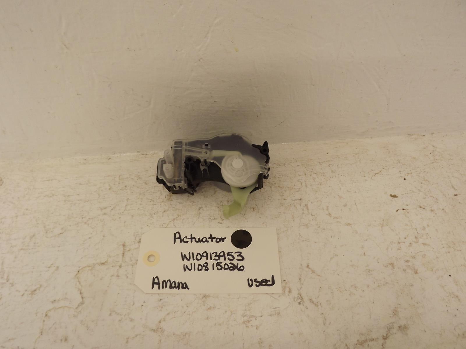 Amana Washer W10913953 W10815026 Actuator Used