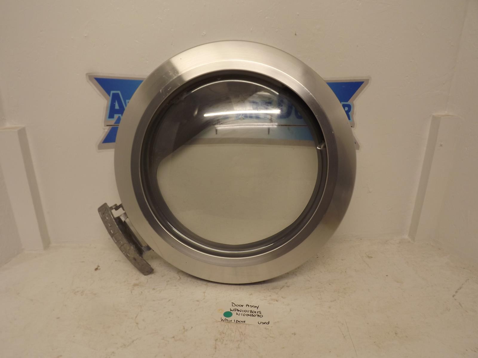 Whirlpool Dryer WPW10180115 Door Assy Used