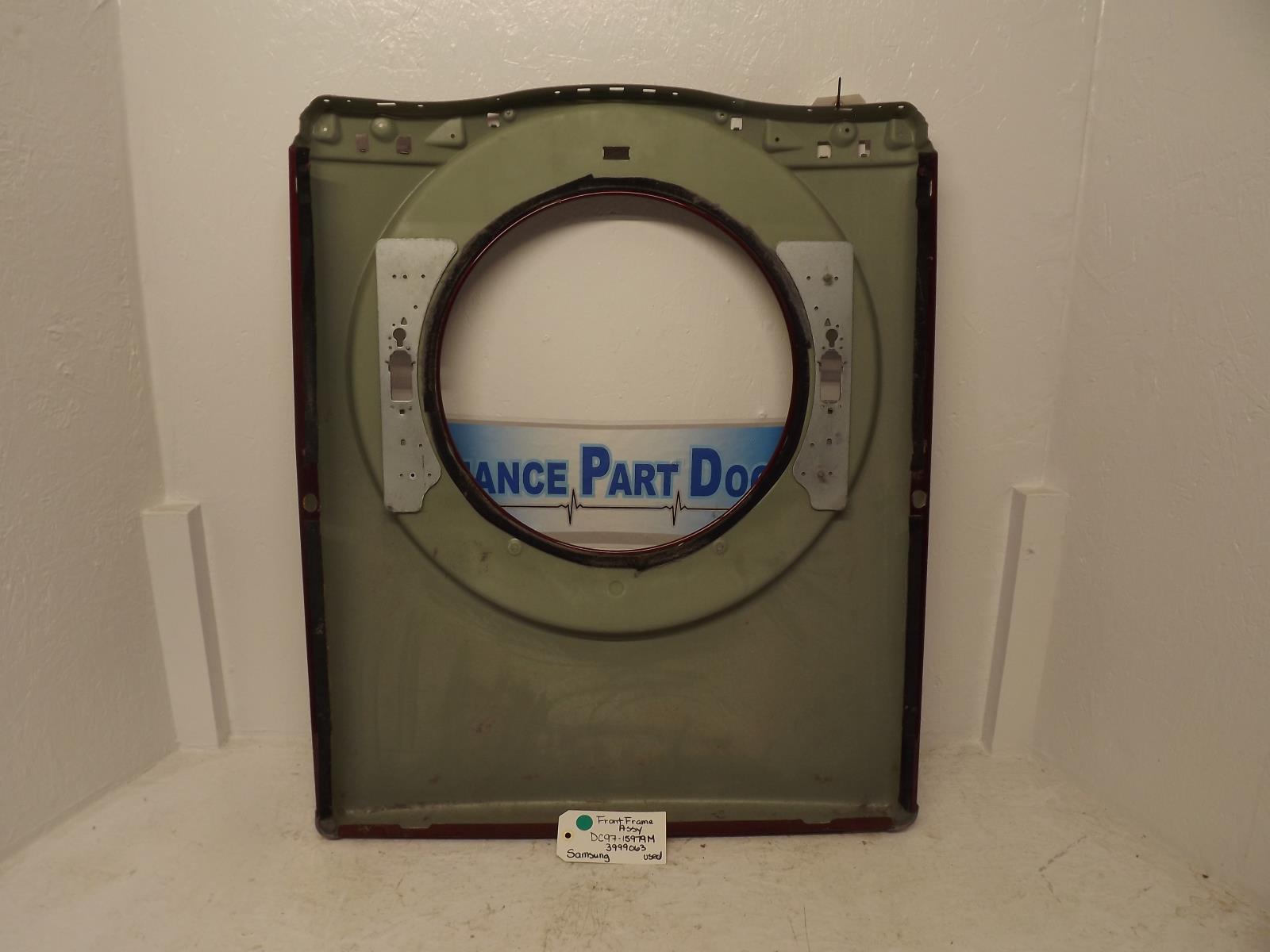 Samsung Dryer DC97-15979M 3999063 Front Frame Assy Used