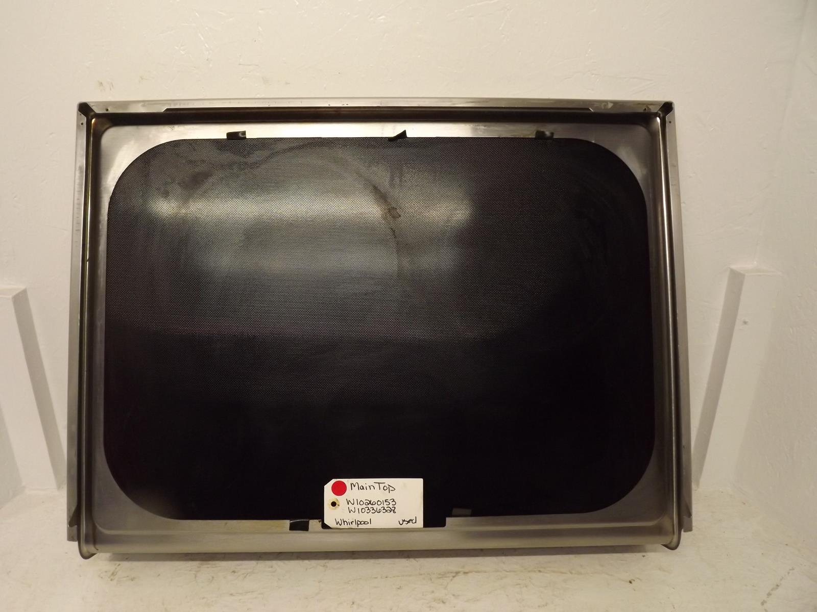 Whirlpool Range W10260153 W10336328  Main Top Used