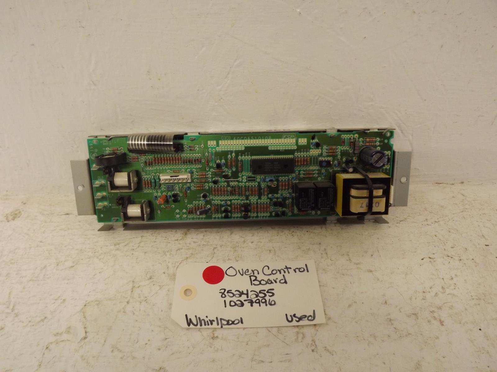 Whirlpool Range 8524255 1027996 Oven Control Board Used