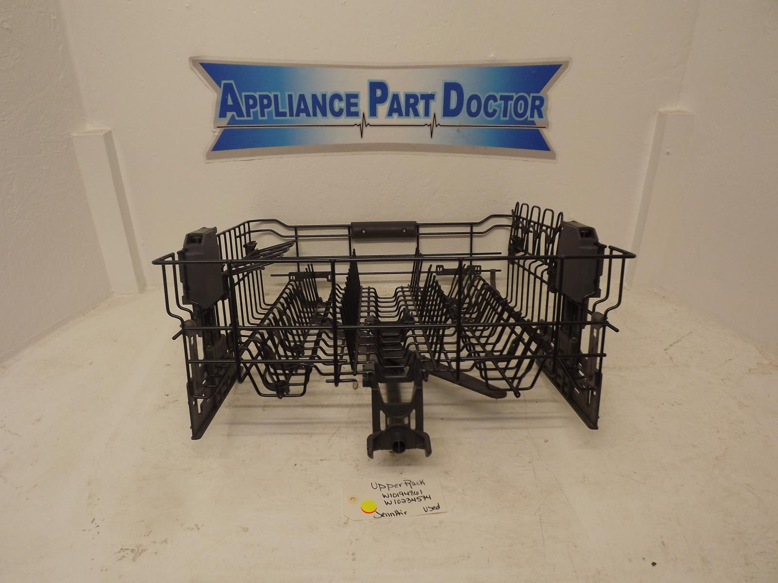 JennAir Dishwasher W10194861 W10234574 Upper Rack Used