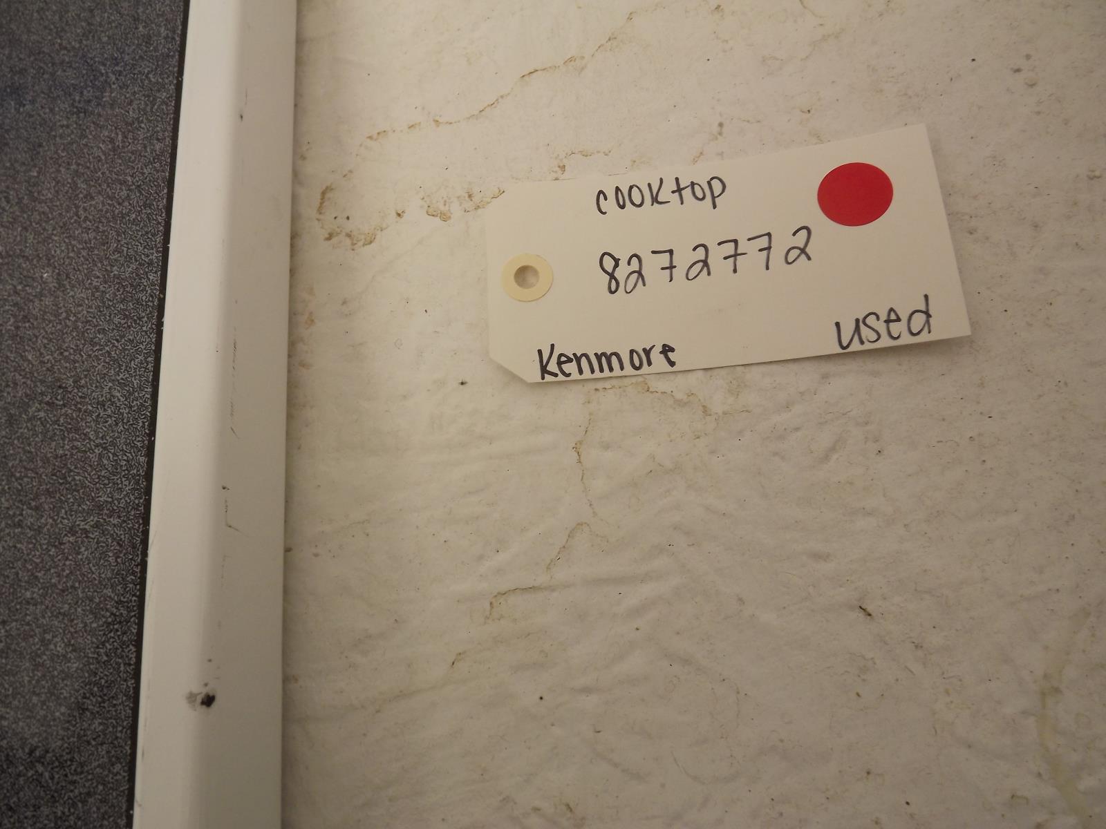 Kenmore Range 8272772 Cooktop Used