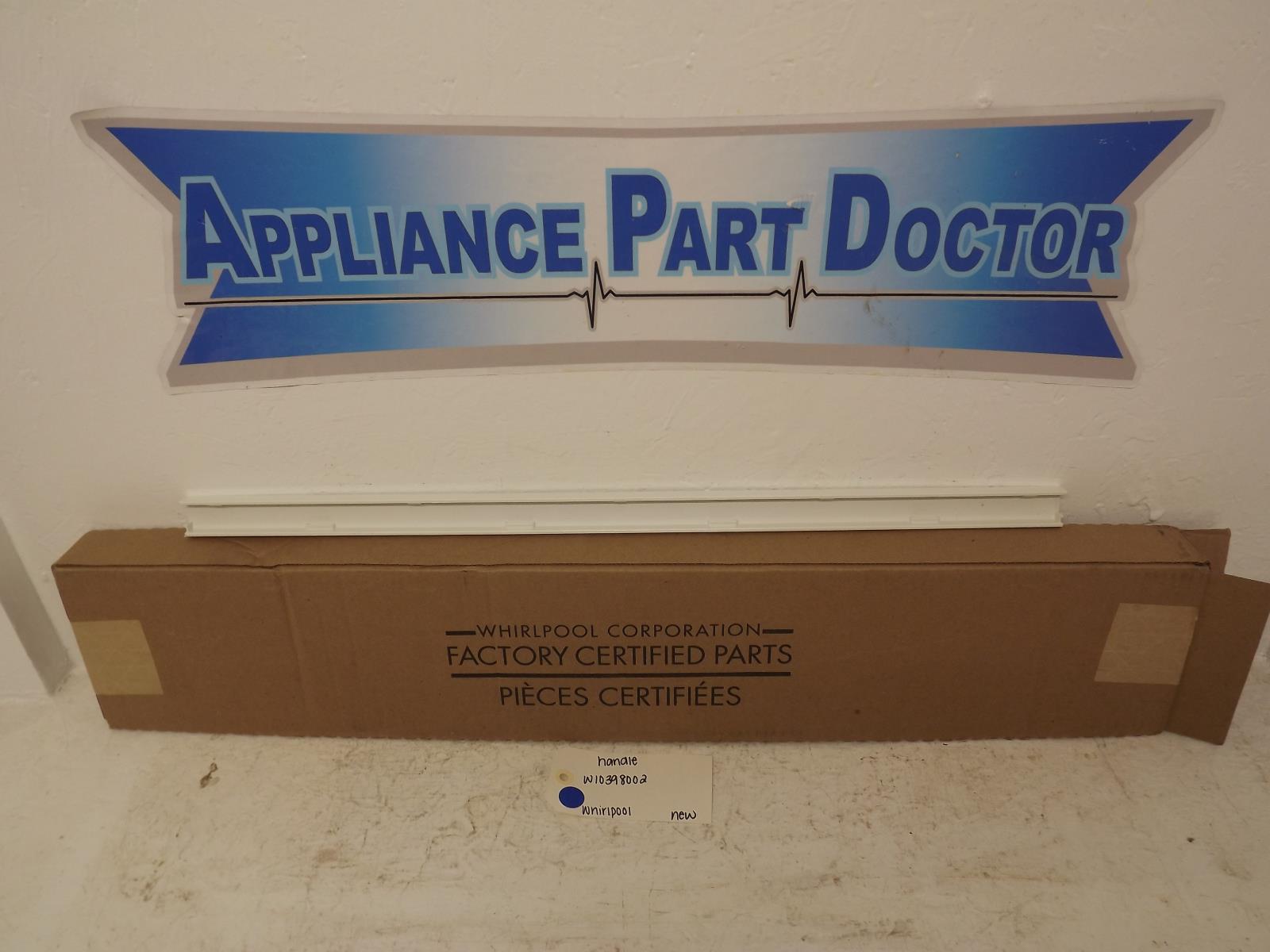Whirlpool Refrigerator W10398002 Pantry Handle New
