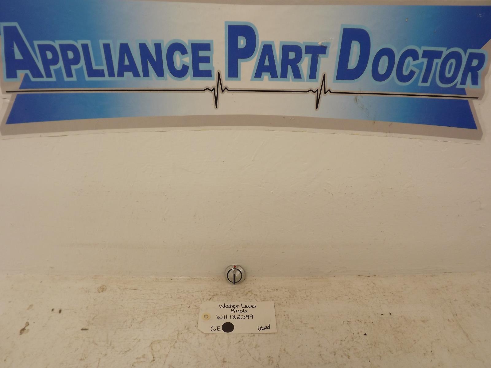 GE Washer WH1X2299 Water Level Knob Used
