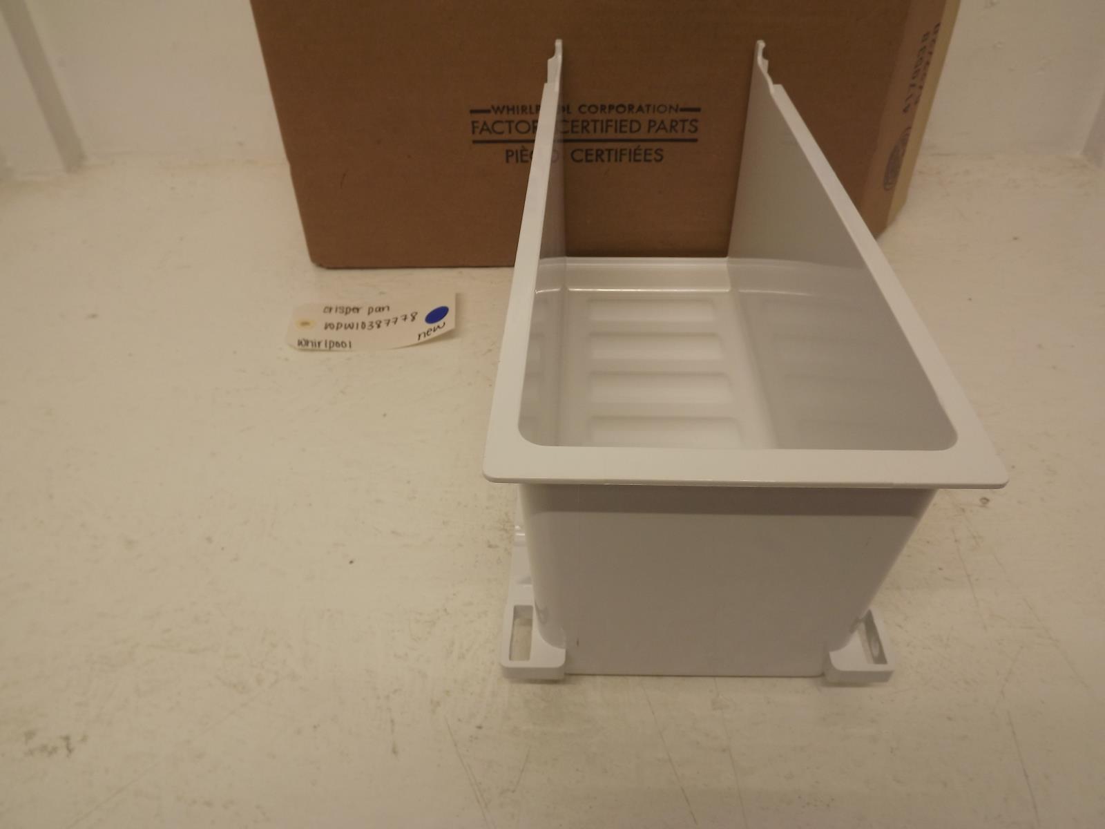 Whirlpool Refrigerator WPW10387778 Crisper Pan New