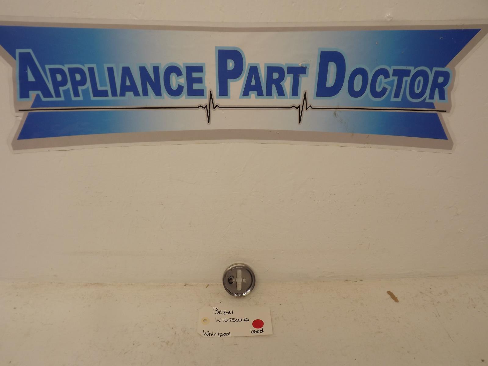Whirlpool Range W10850042 Bezel Used