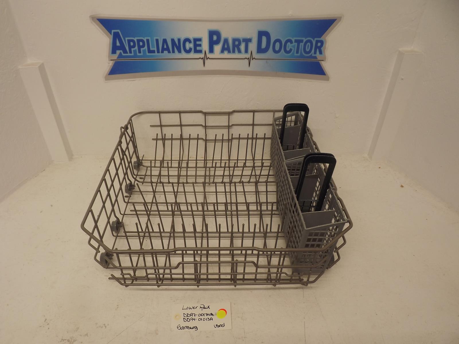 Samsung Dishwasher DD97-00171A  DD94-01013A Lower Rack Used