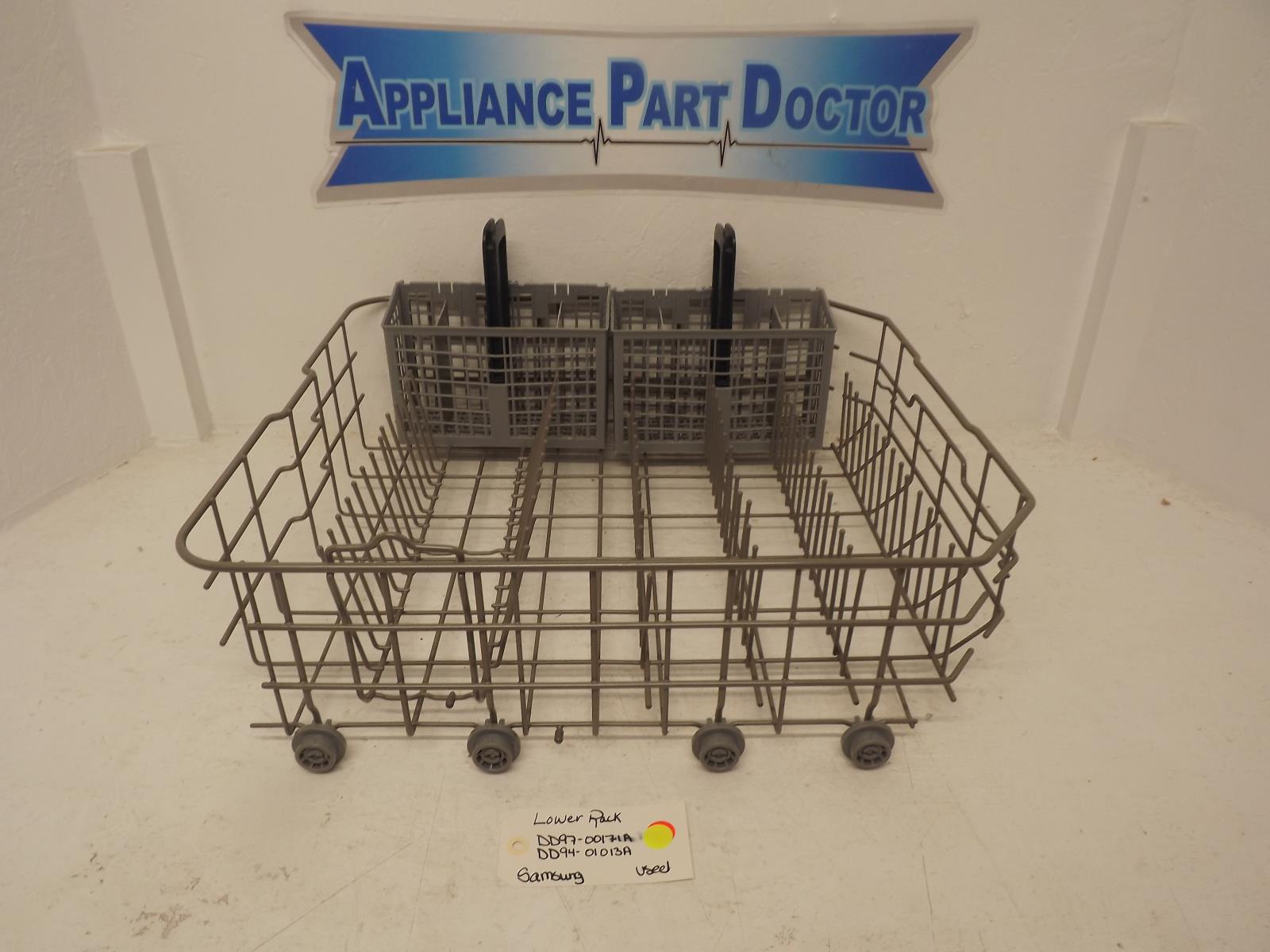 Samsung Dishwasher DD97-00171A  DD94-01013A Lower Rack Used