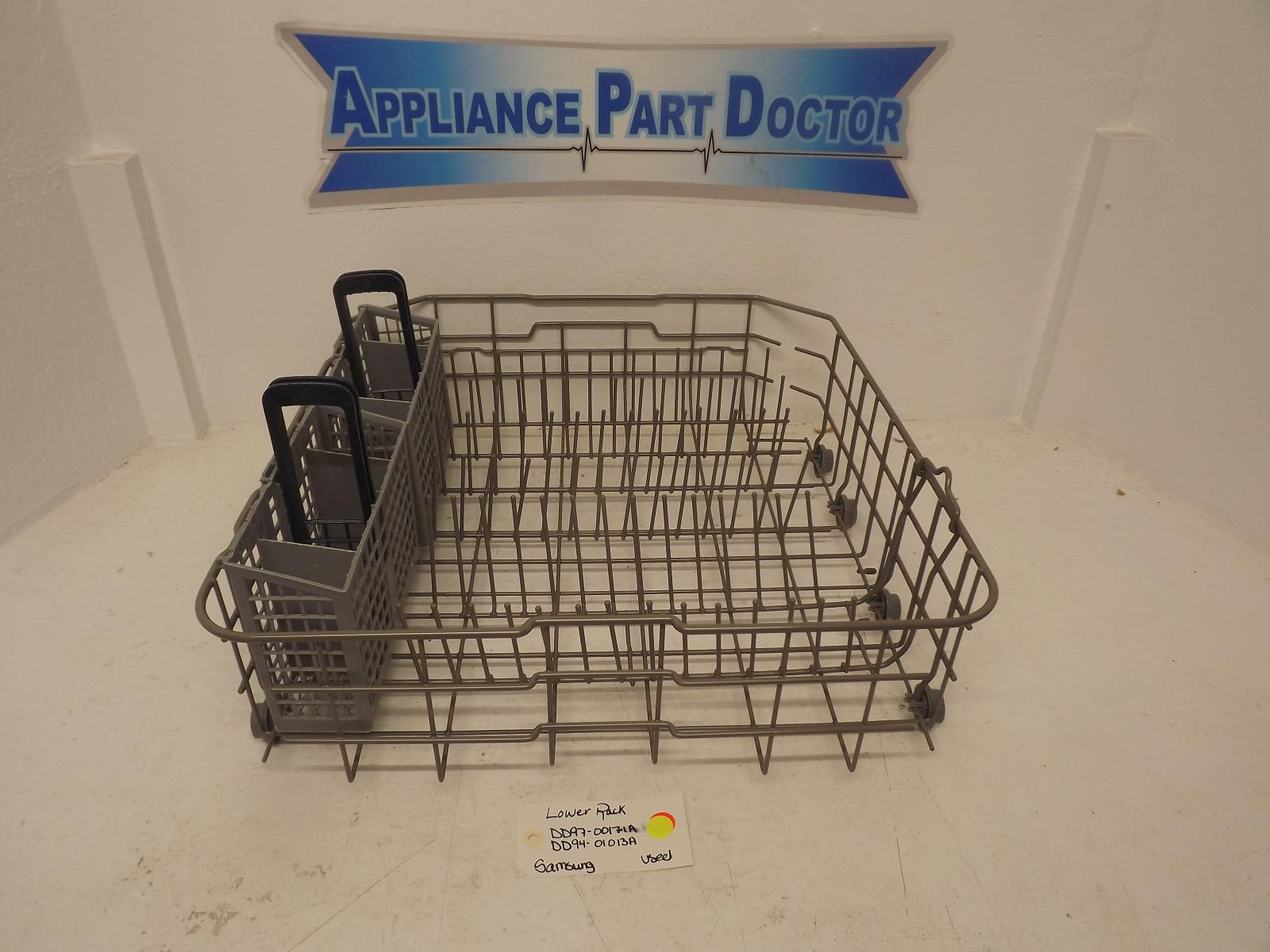 Samsung Dishwasher DD97-00171A  DD94-01013A Lower Rack Used