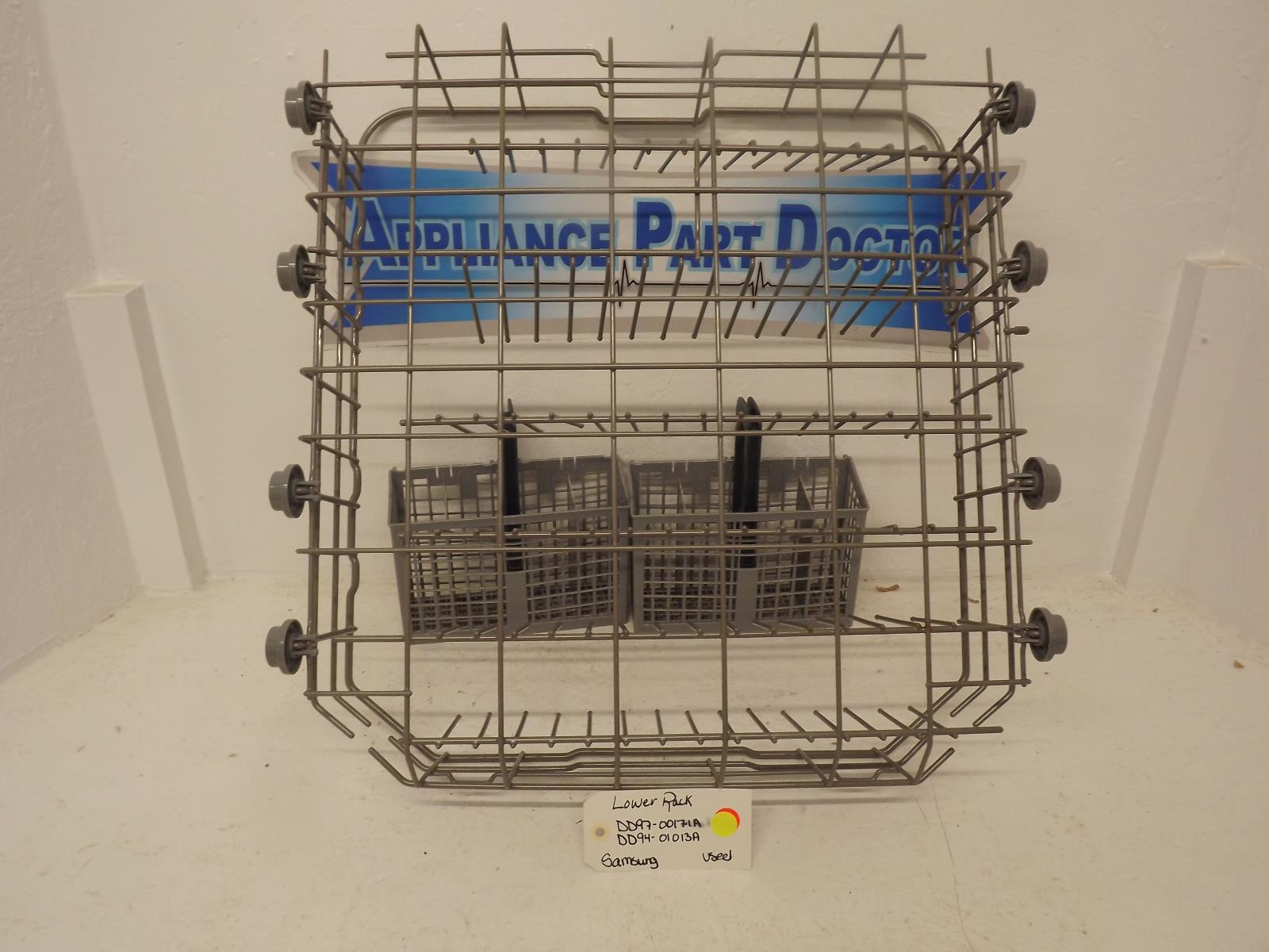 Samsung Dishwasher DD97-00171A  DD94-01013A Lower Rack Used