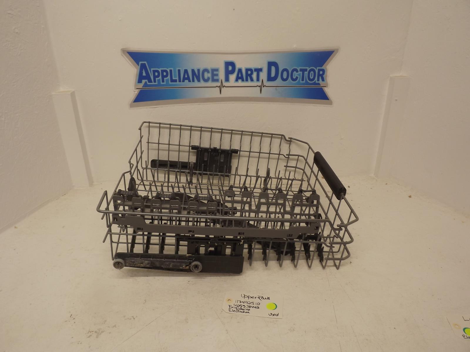Frigidaire Dishwasher 117492510 405538442  Upper Rack Used
