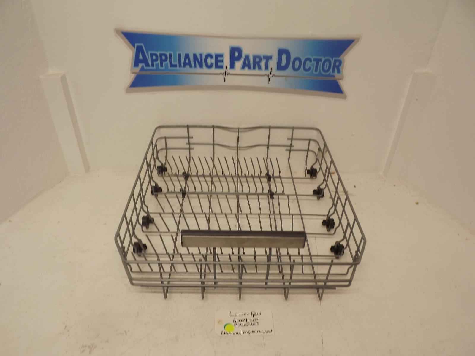 Frigidaire Dishwasher A00241307 A06629603  Lower Rack Used