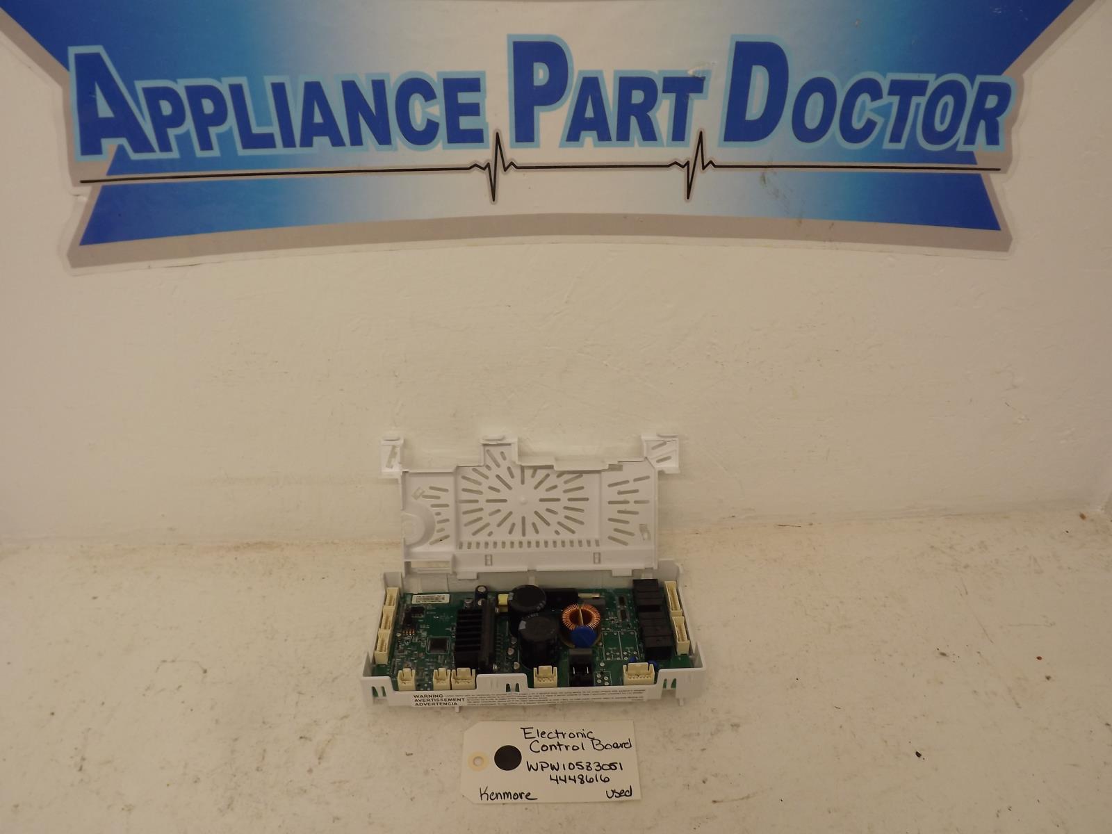 Kenmore Washer WPW10583051 4448616 Electronic Control Board Used