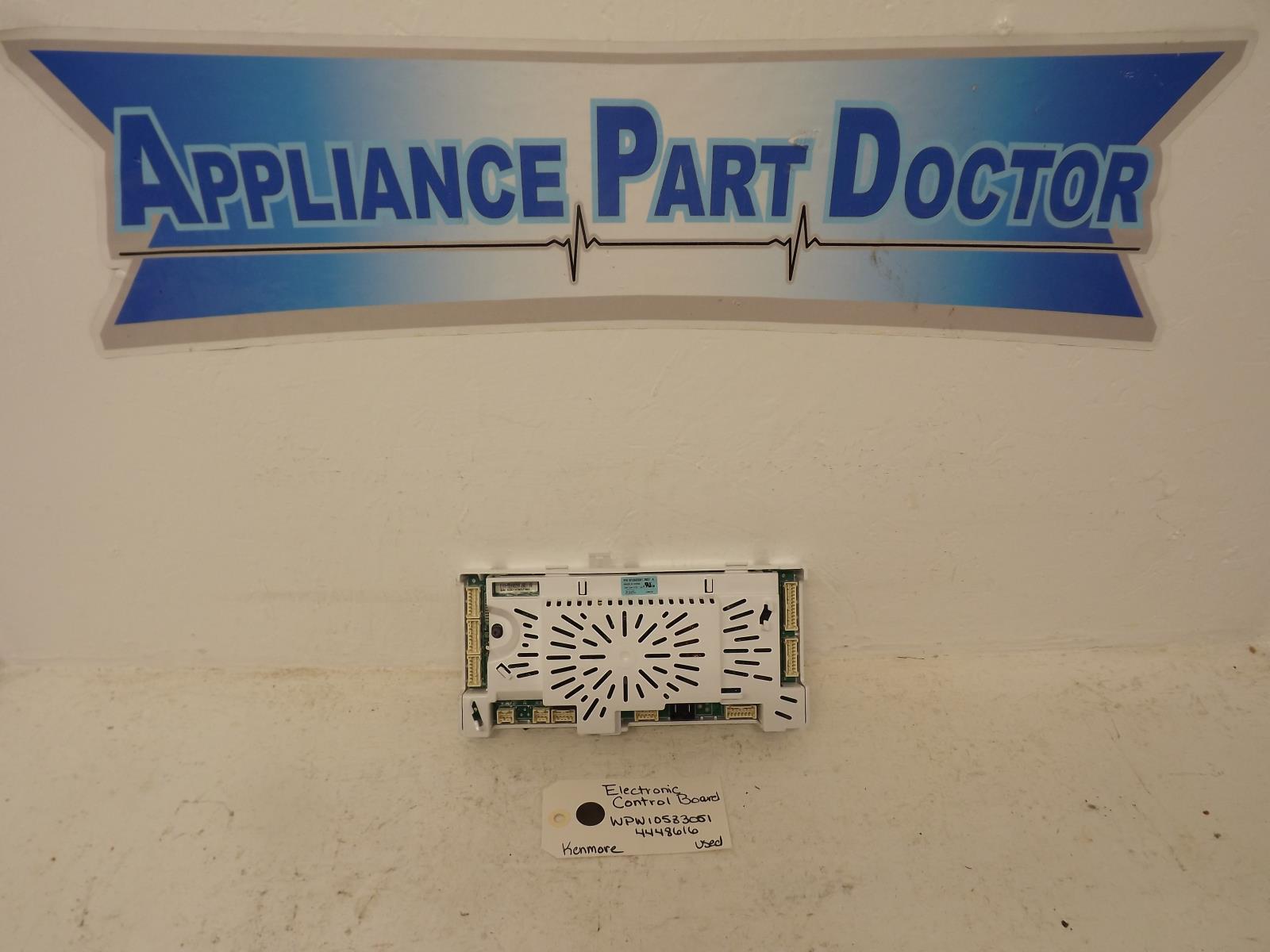 Kenmore Washer WPW10583051 4448616 Electronic Control Board Used