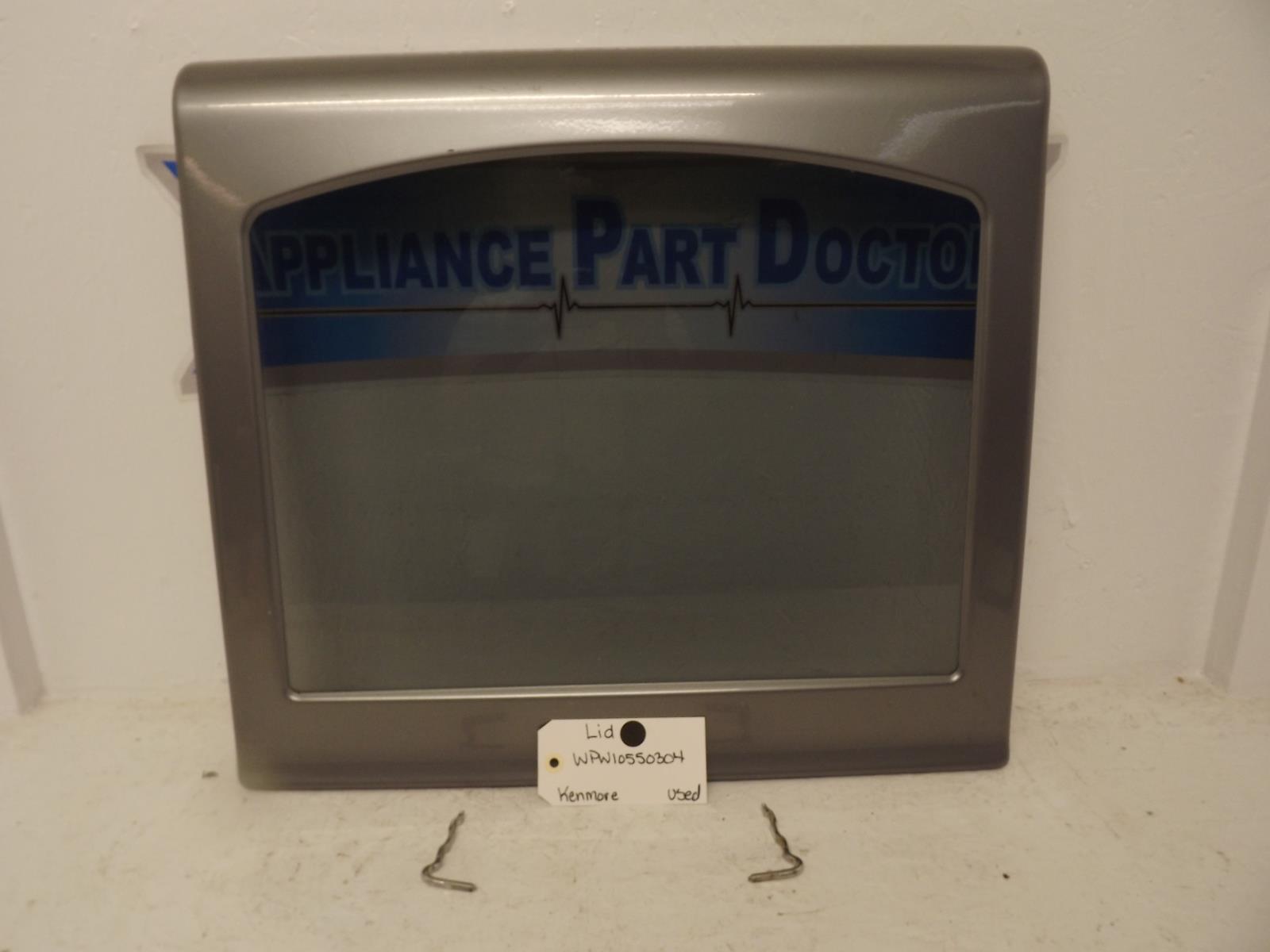 Kenmore Washer WPW10550304 Lid Used