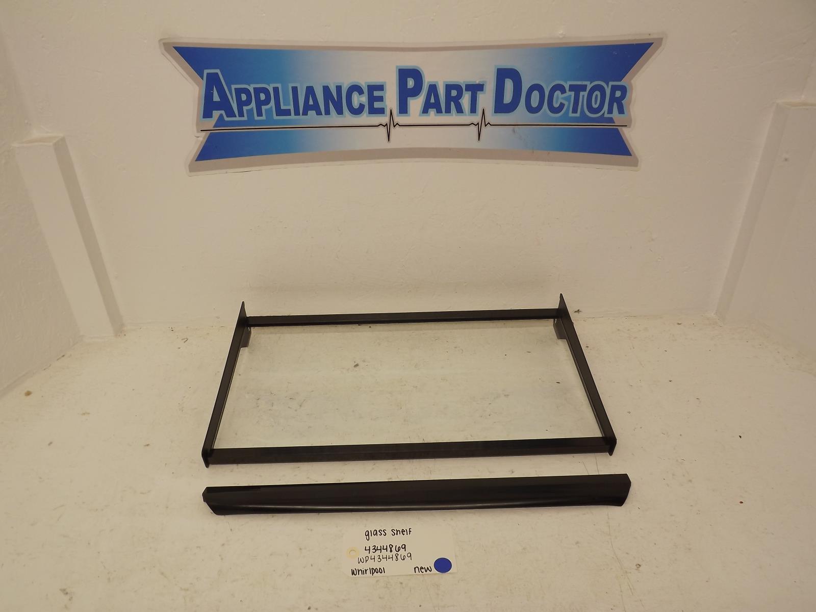 Whirlpool Wine Cooler 4344869 WP4344869 Glass Shelf New