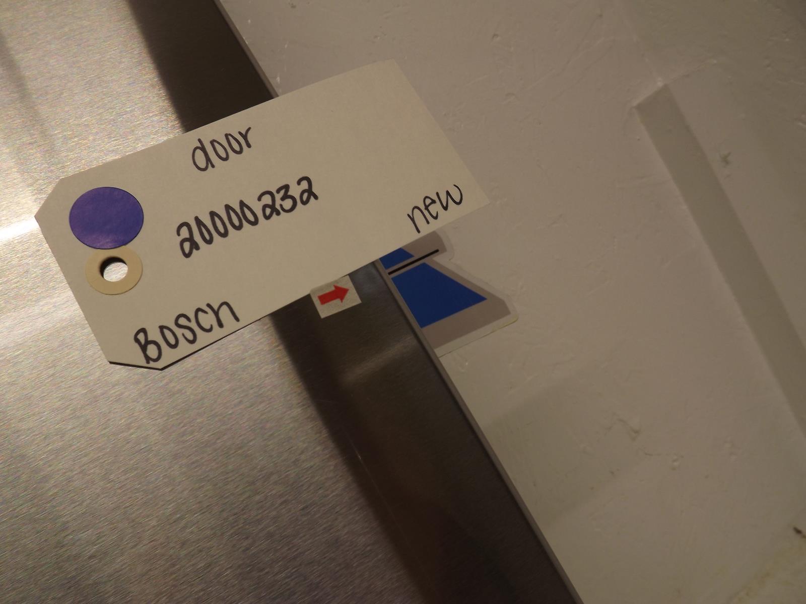Bosch Refrigerator 20000232 Door New *SEE NOTE*