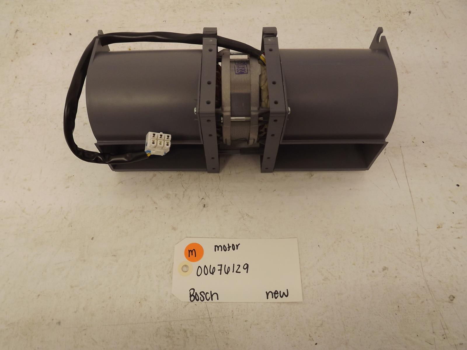 Bosch Microwave 00676129 Motor New *SEE NOTE*