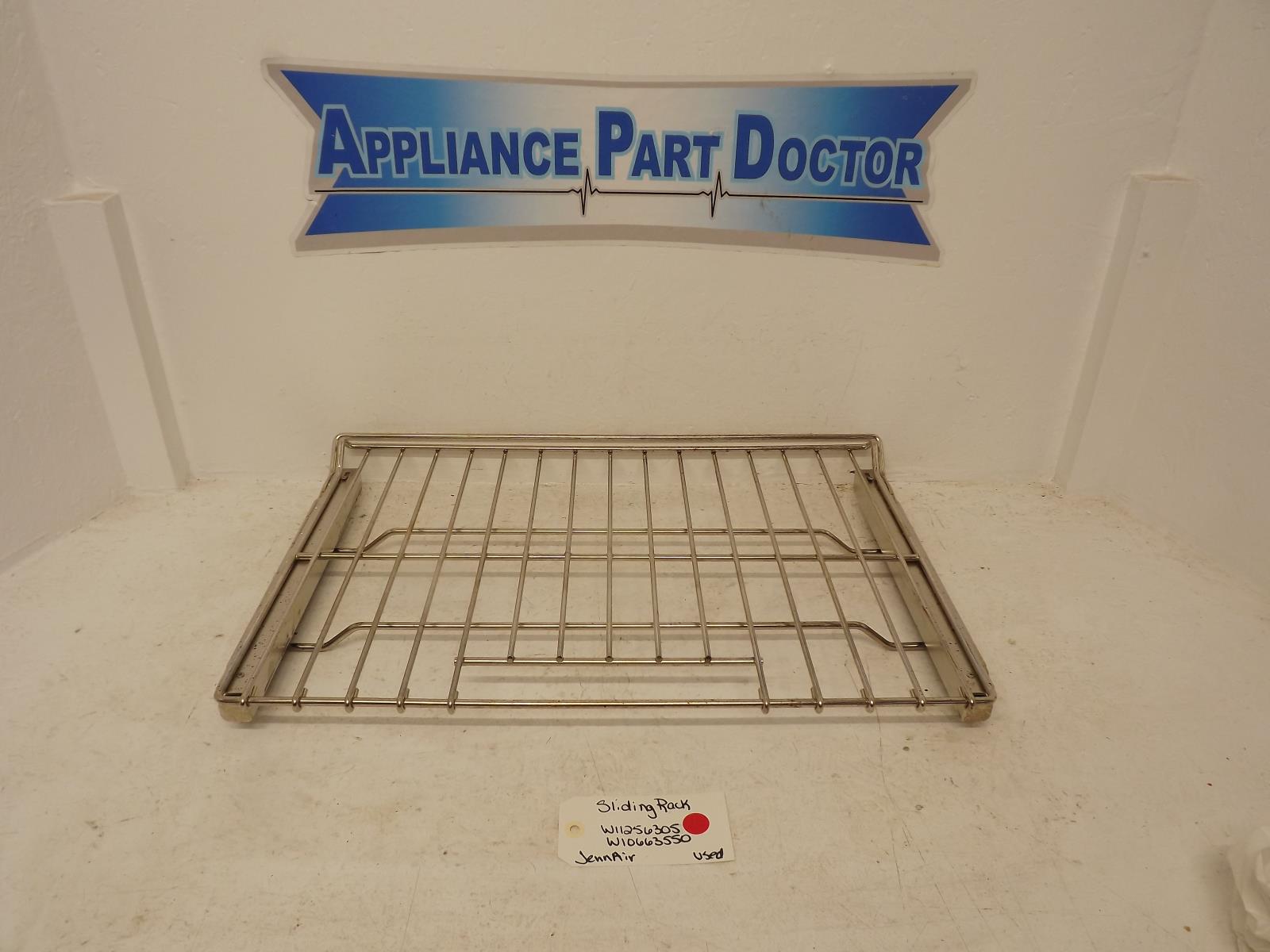 JennAir Range W11256305 W10663550 Slide Rack Used