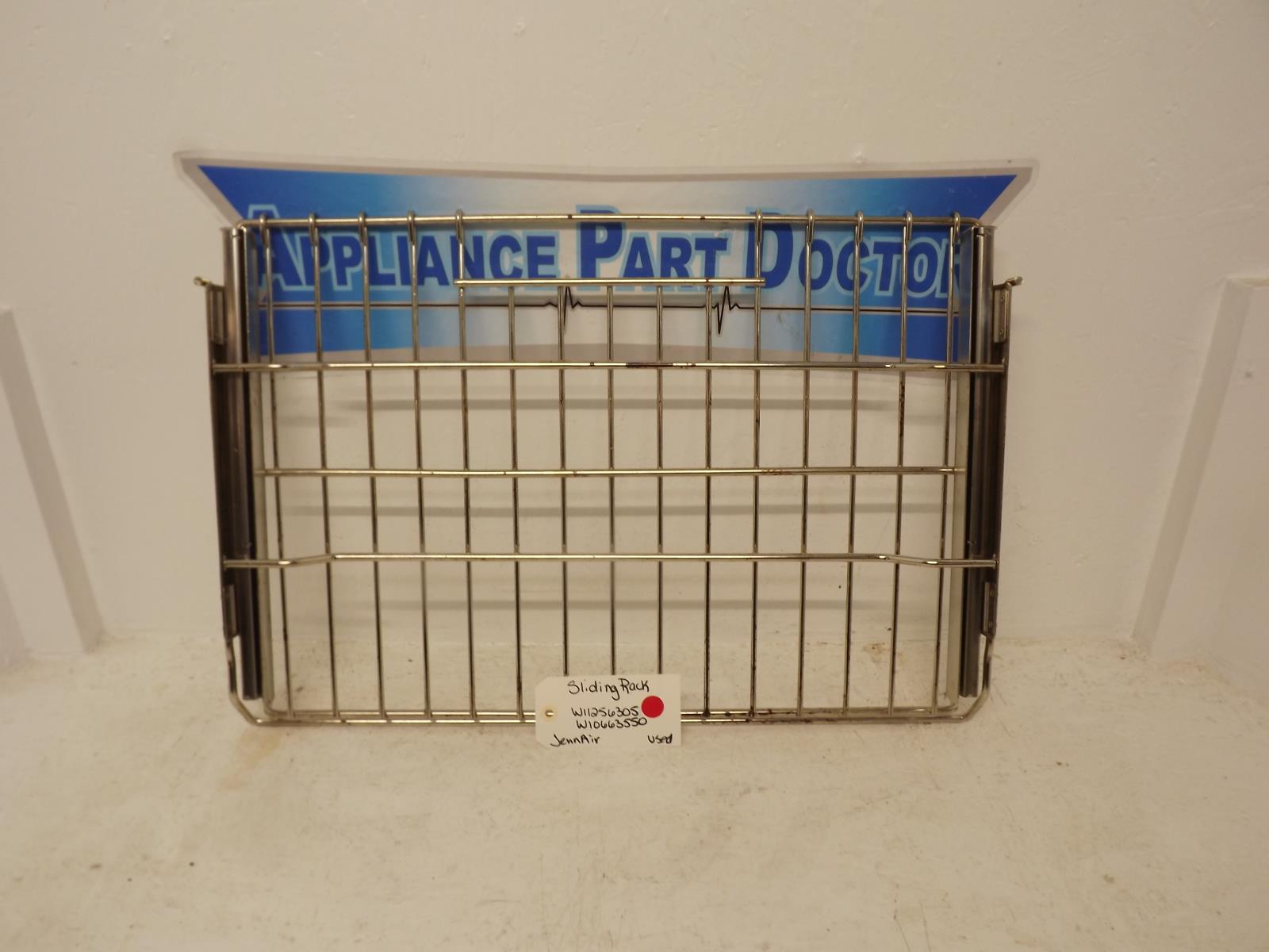 JennAir Range W11256305 W10663550 Slide Rack Used