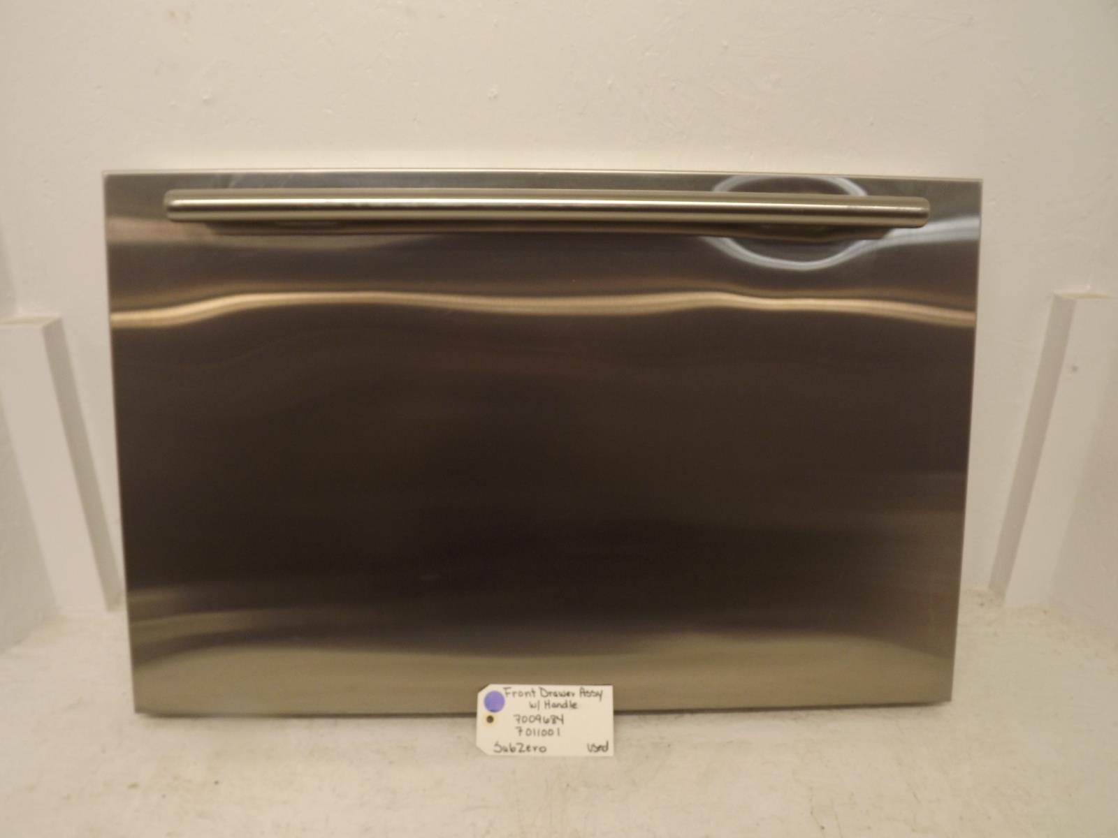 SubZero Refrigerator 7009684  7011001 Front Drawer Assy w/Handle Used