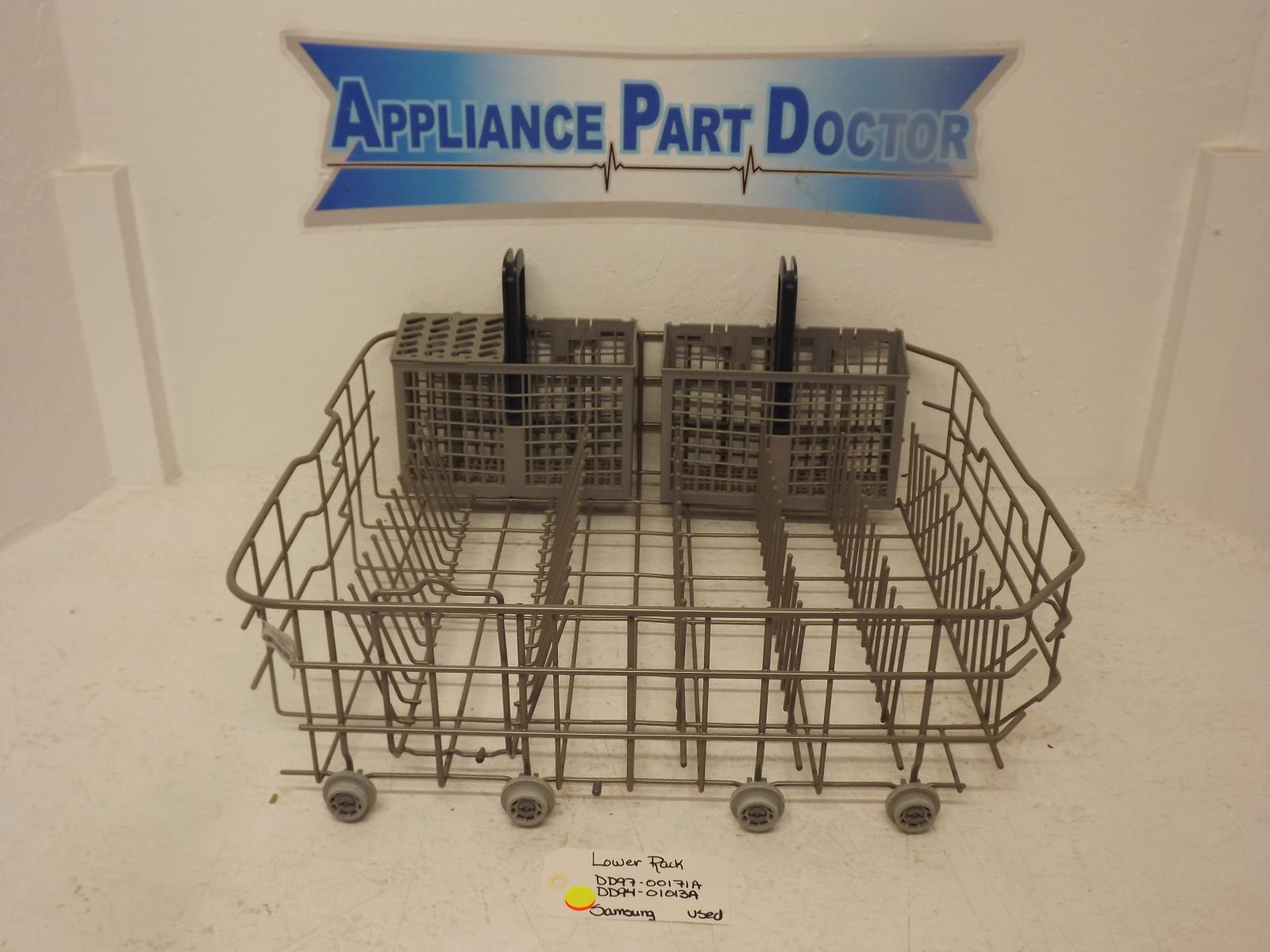 Samsung Dishwasher DD97-00171A  DD94-01013A Lower Rack Used