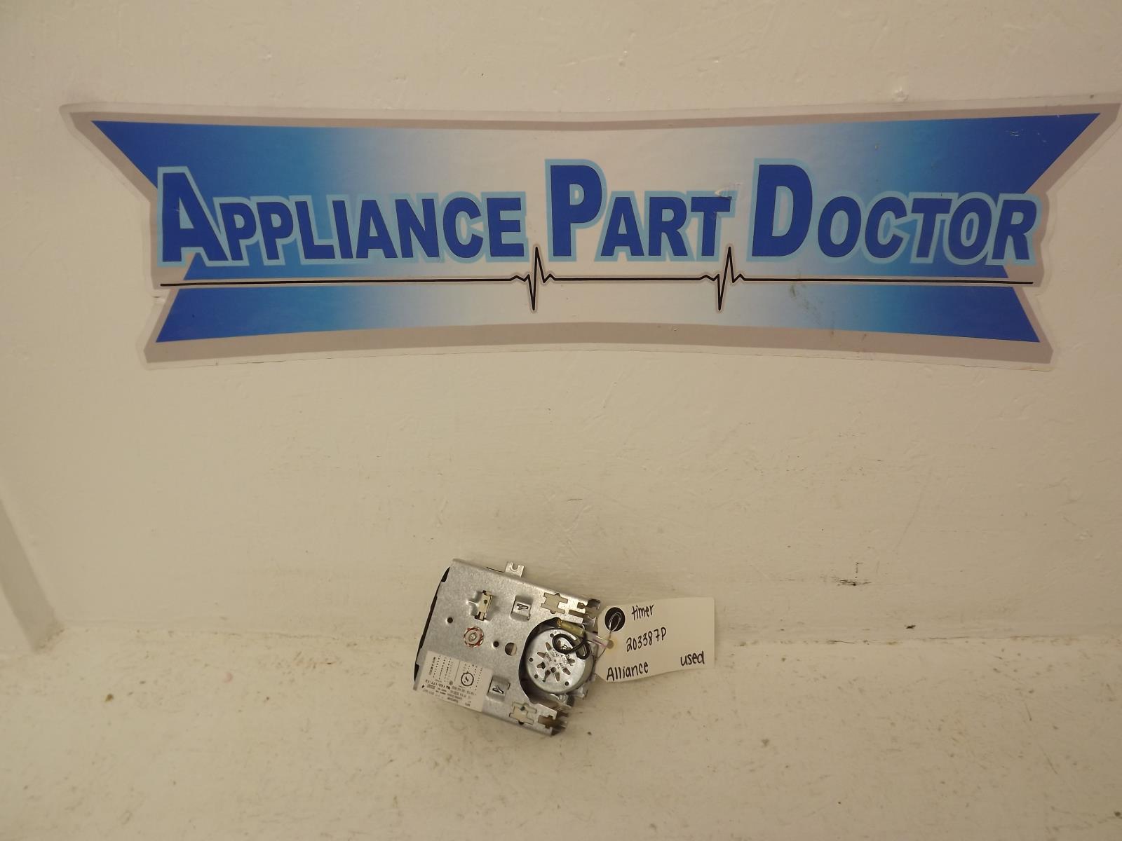 Alliance Washer 203387P Timer Used