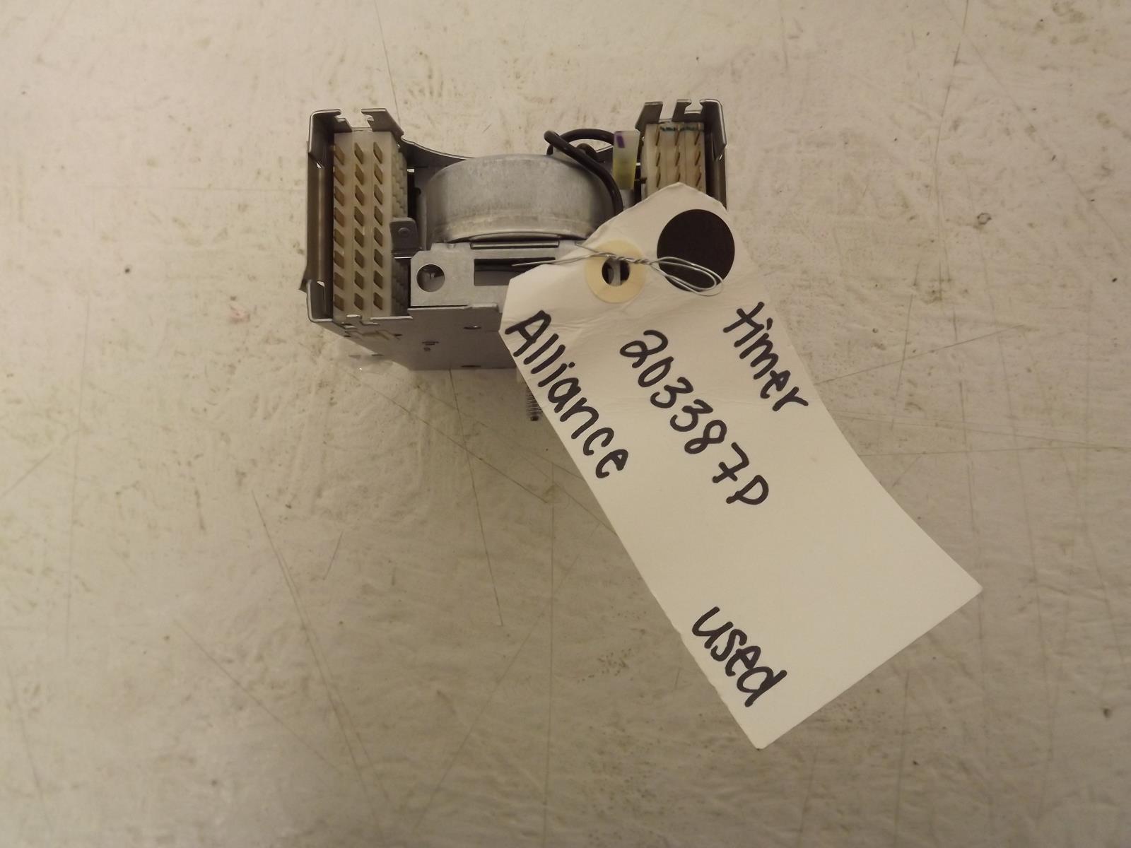 Alliance Washer 203387P Timer Used