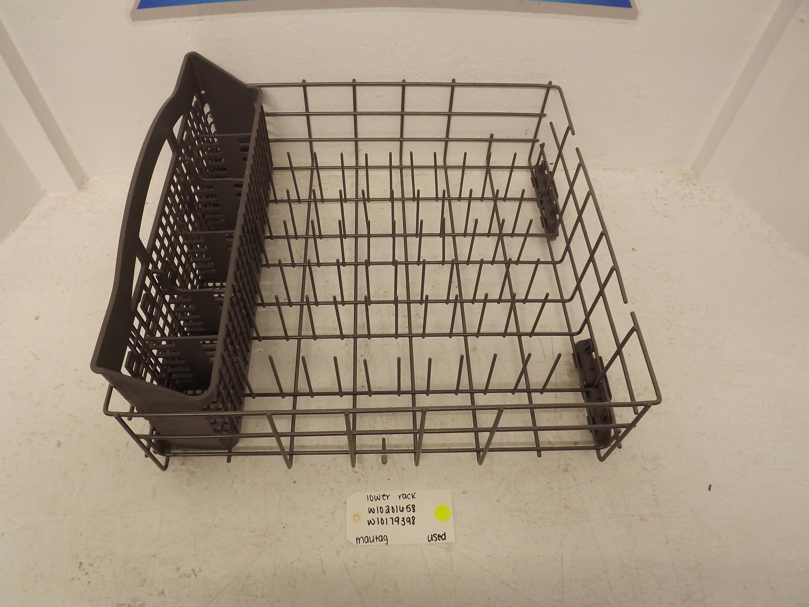 Maytag Dishwasher W10201658 W10179398 Lower Rack Used