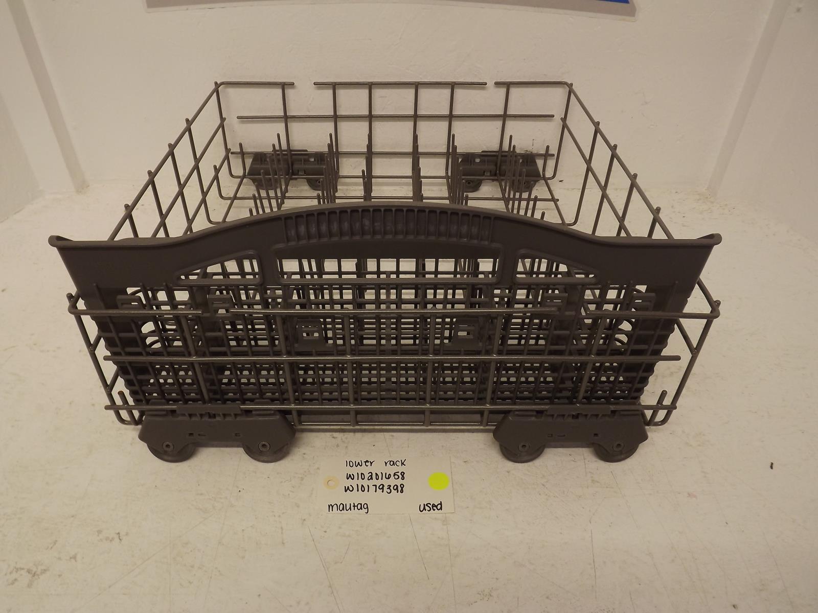 Maytag Dishwasher W10201658 W10179398 Lower Rack Used