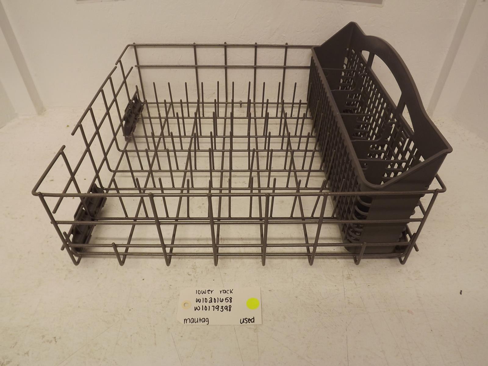 Maytag Dishwasher W10201658 W10179398 Lower Rack Used