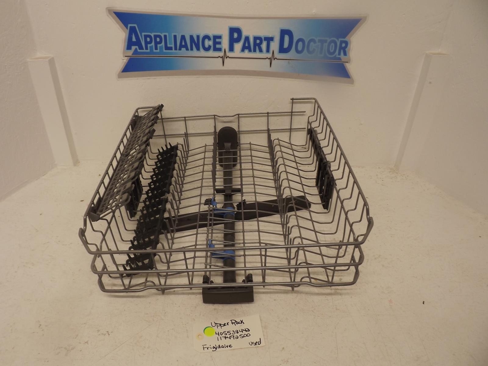 Frigidaire Dishwasher 405538442 117492500 Upper Rack Used