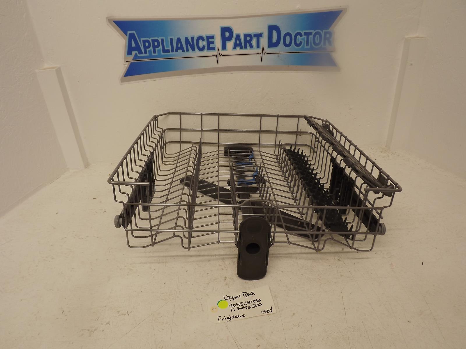 Frigidaire Dishwasher 405538442 117492500 Upper Rack Used