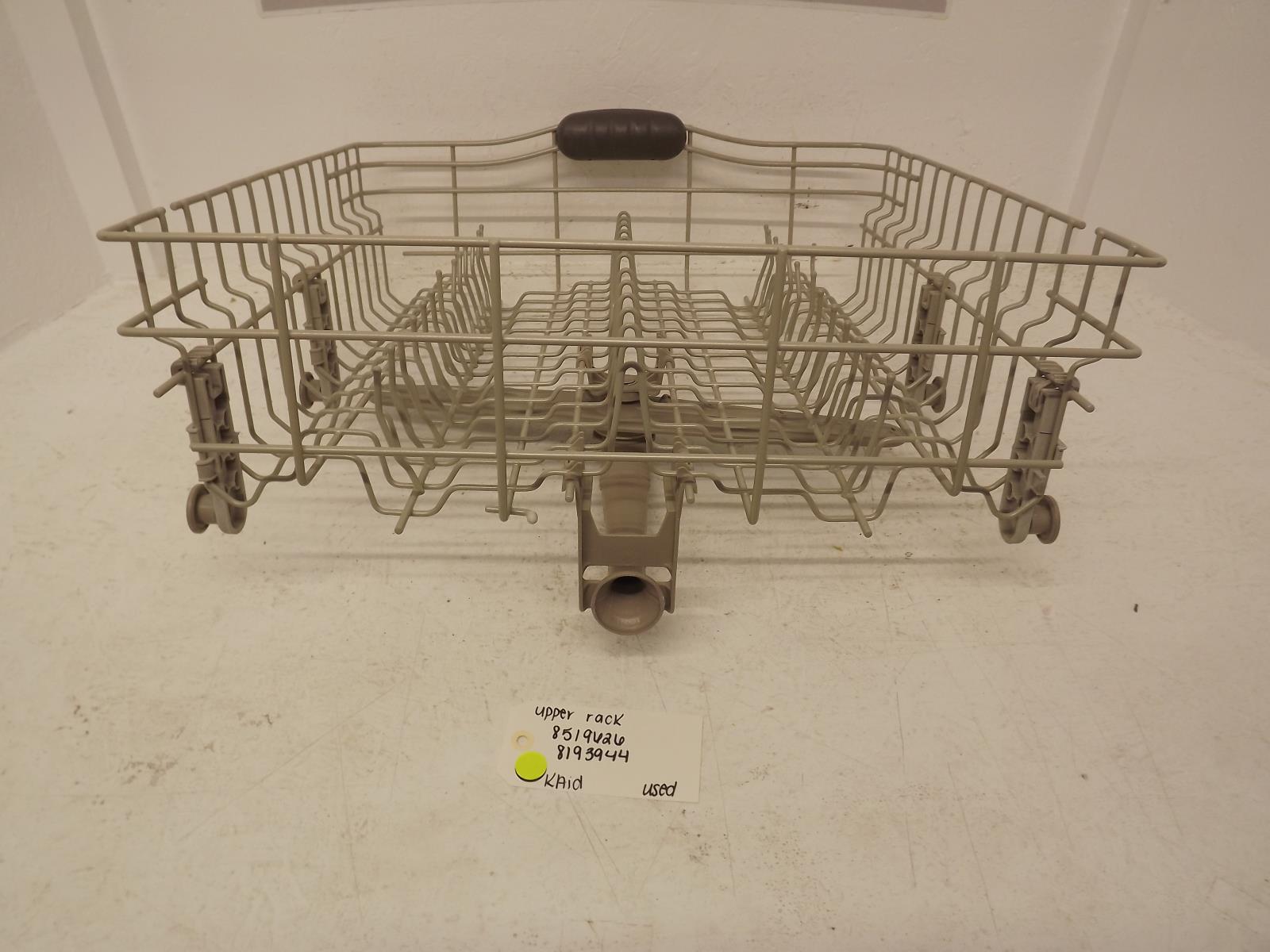 KitchenAid Dishwasher 8519626 8193944 Upper Rack Used