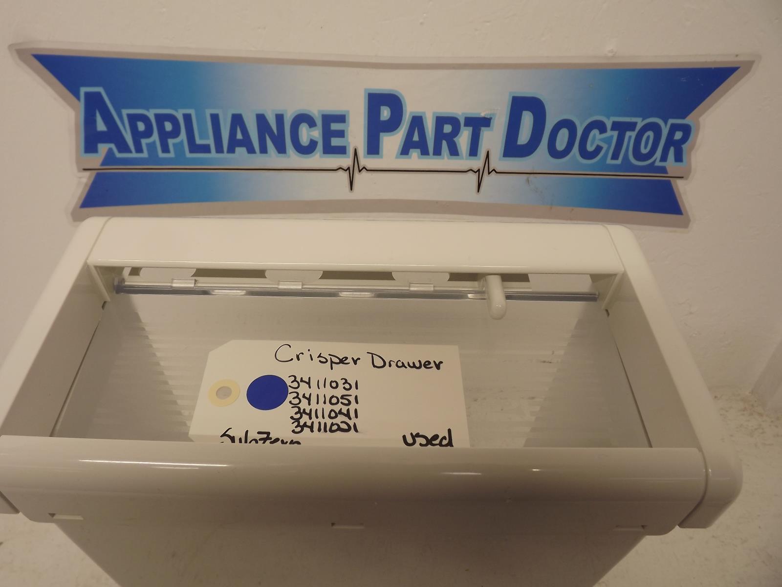 SubZero Refrigerator 3411031 3411051 3411041 3411021 Model590 CrisperDrawer Used