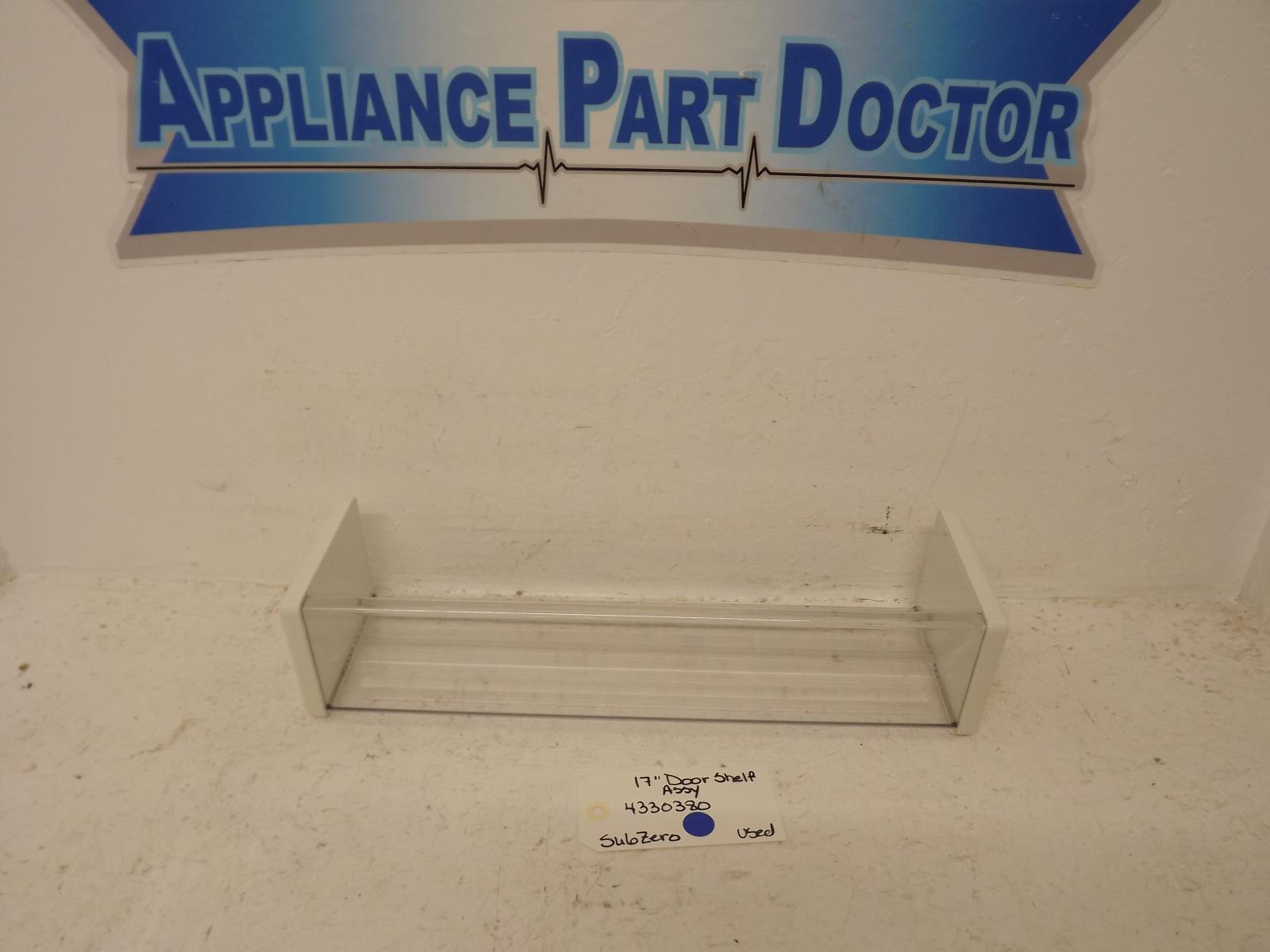 SubZero Refrigerator 4330380 Model #590 17