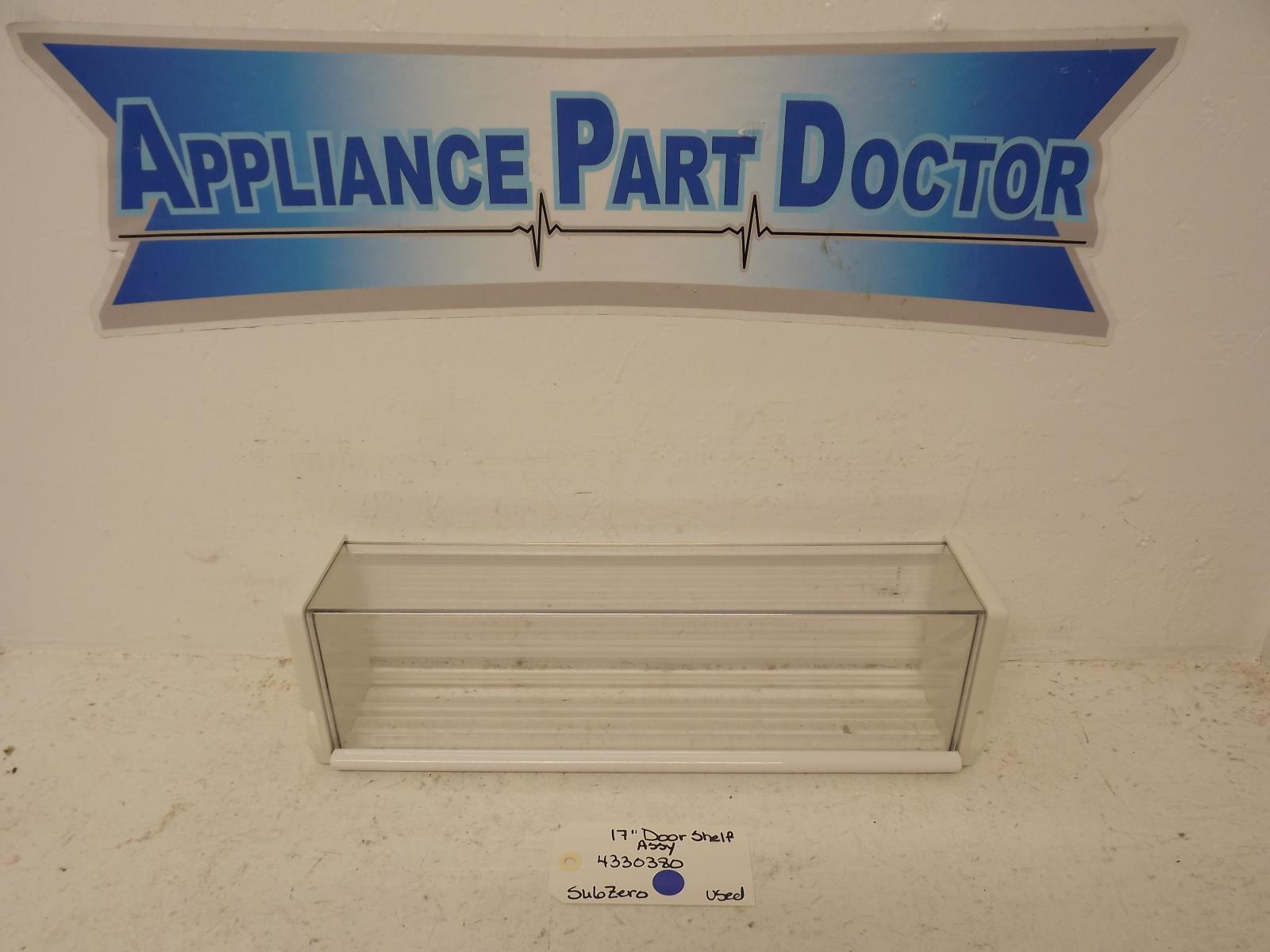 SubZero Refrigerator 4330380 Model #590 17