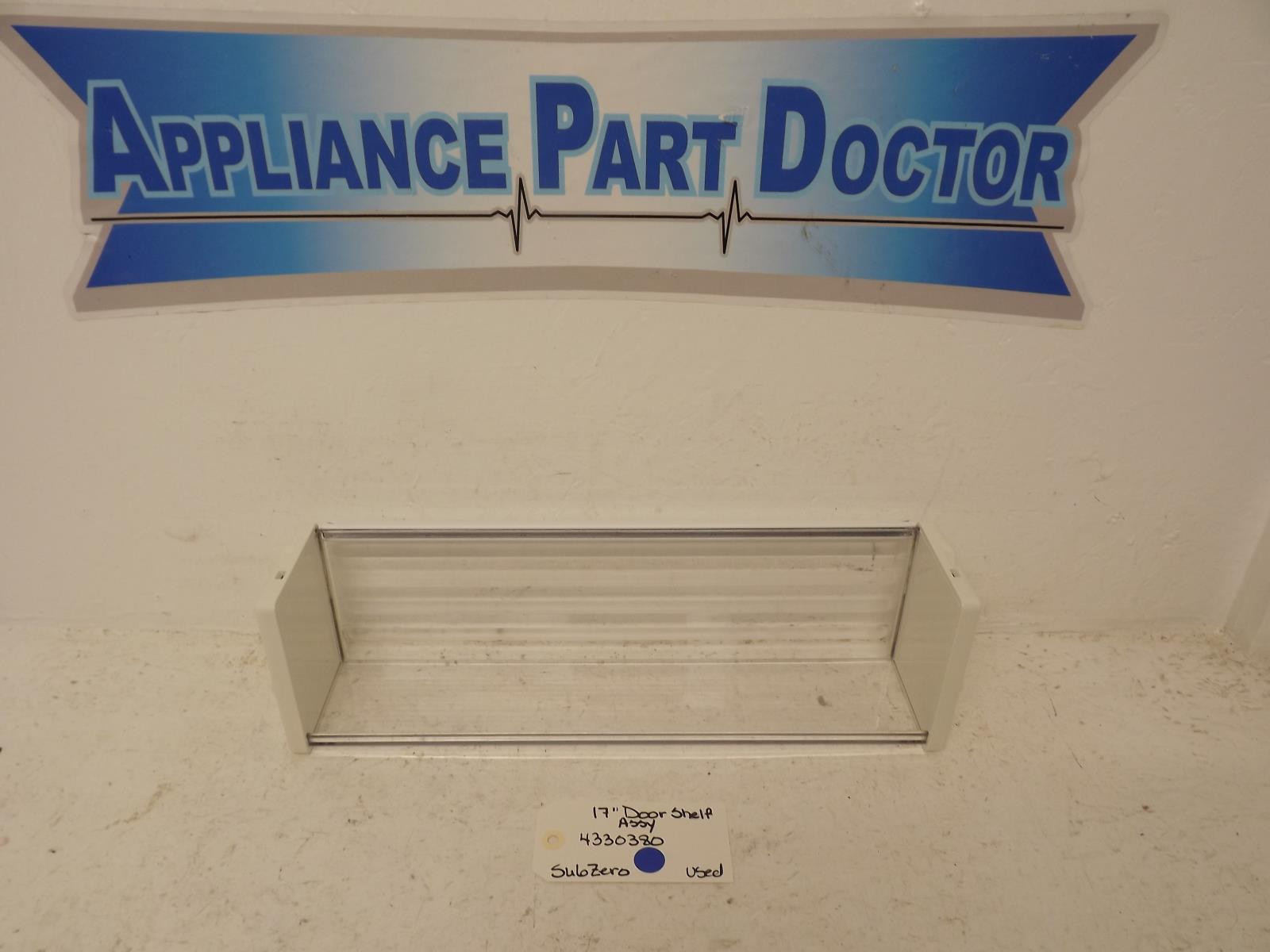 SubZero Refrigerator 4330380 Model #590 17